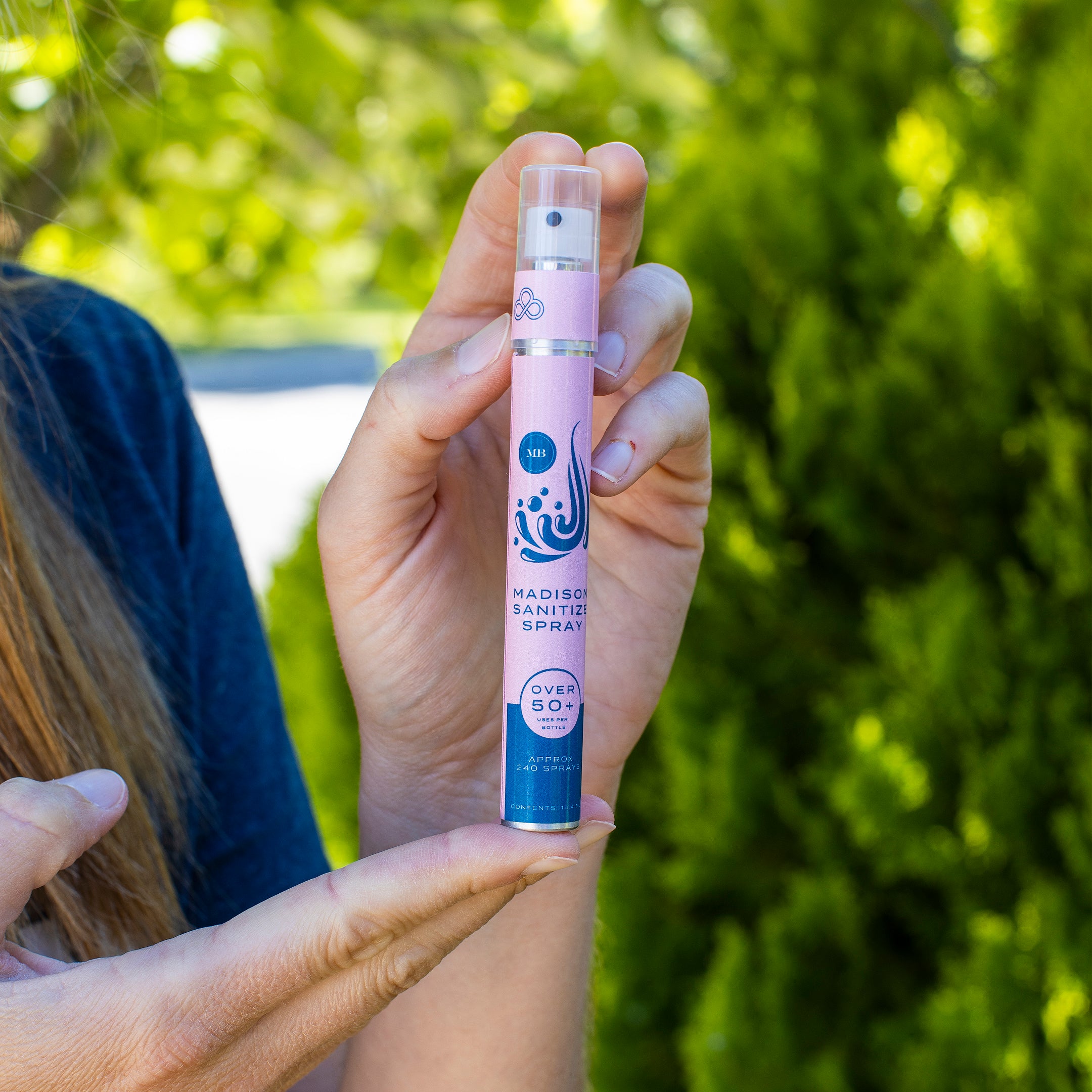 A hand sanitizer that looks nice, smells nice, and feels nice