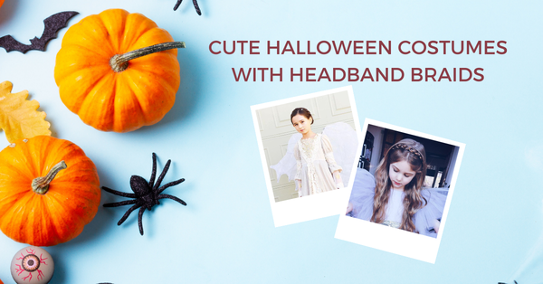 Cute Halloween Costumes with Headband Braids