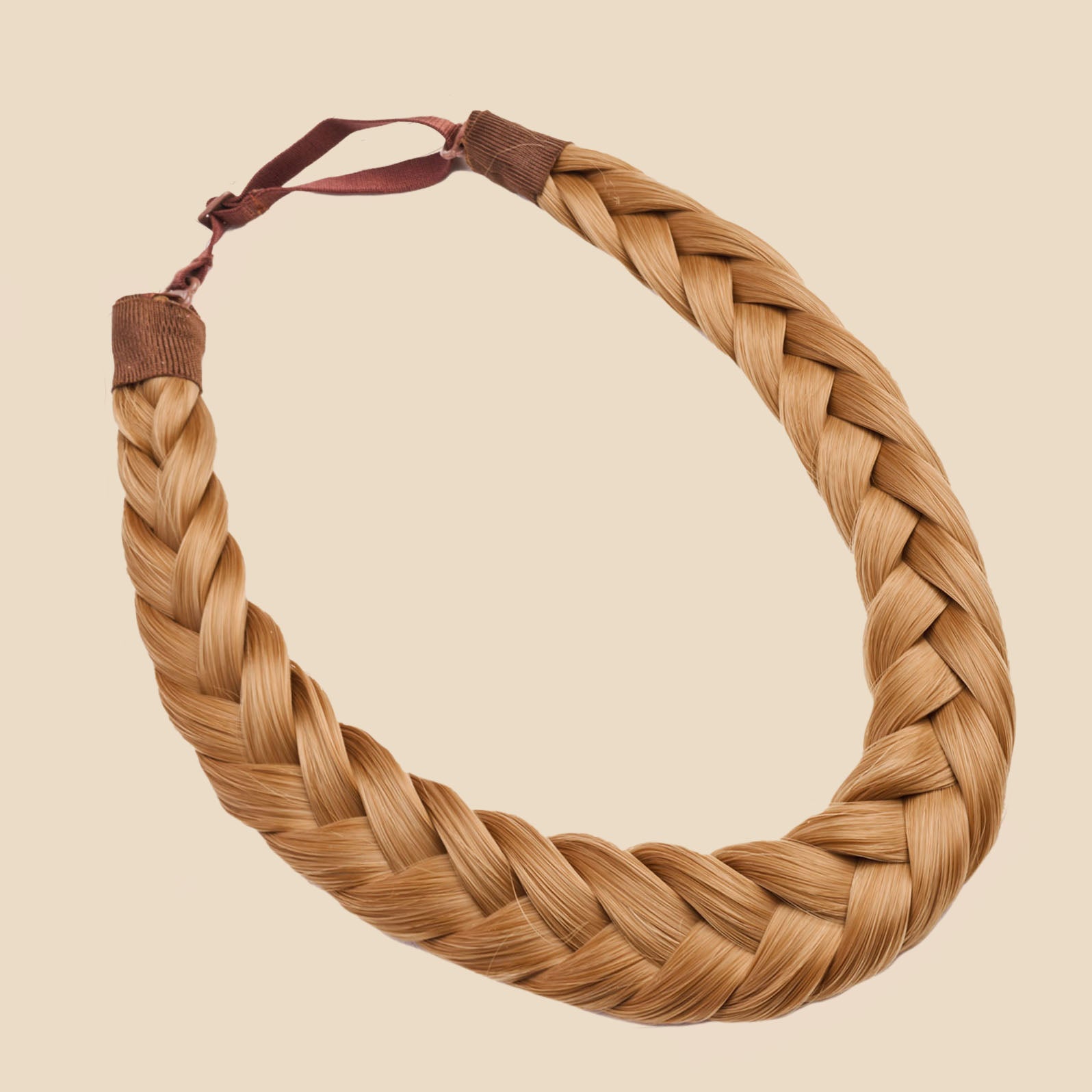 Lulu Two Strand - Braided Headband - Copper