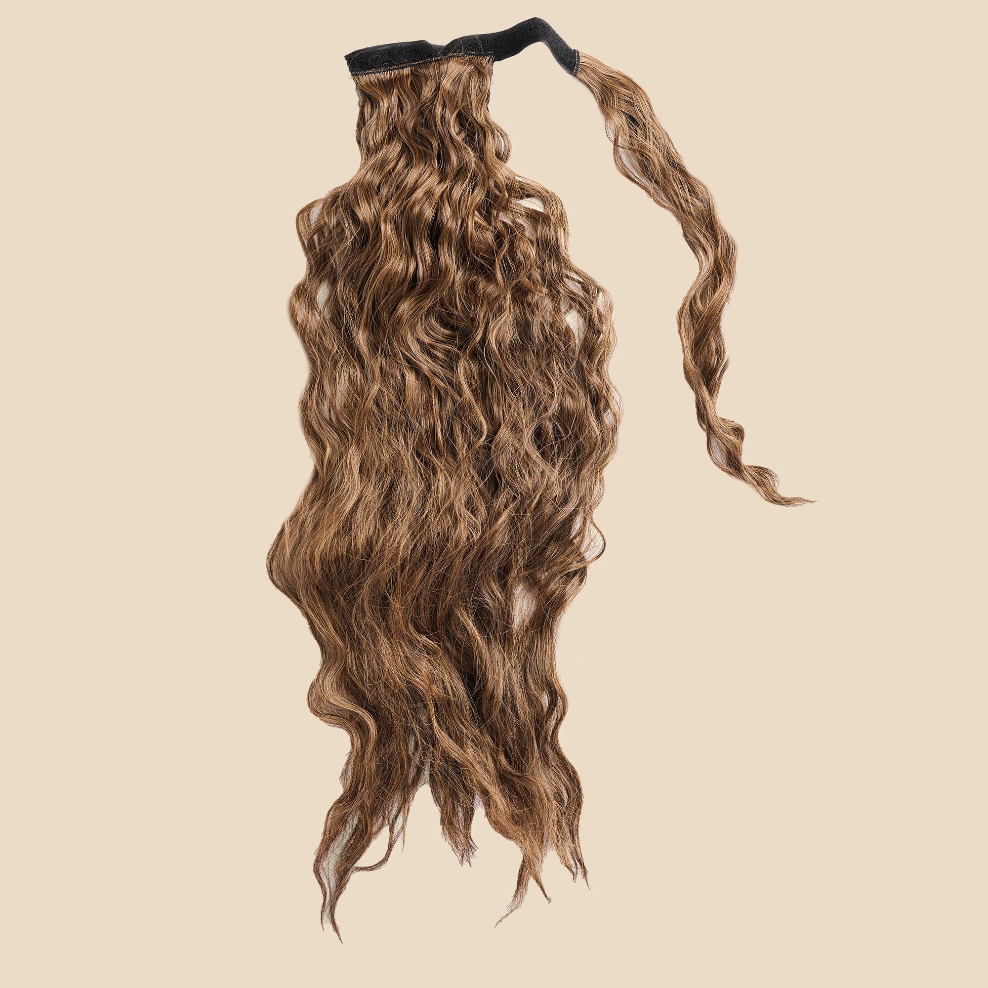 Lea Wrap Braided Ponytail Hair Extension - Ashy Light Brown