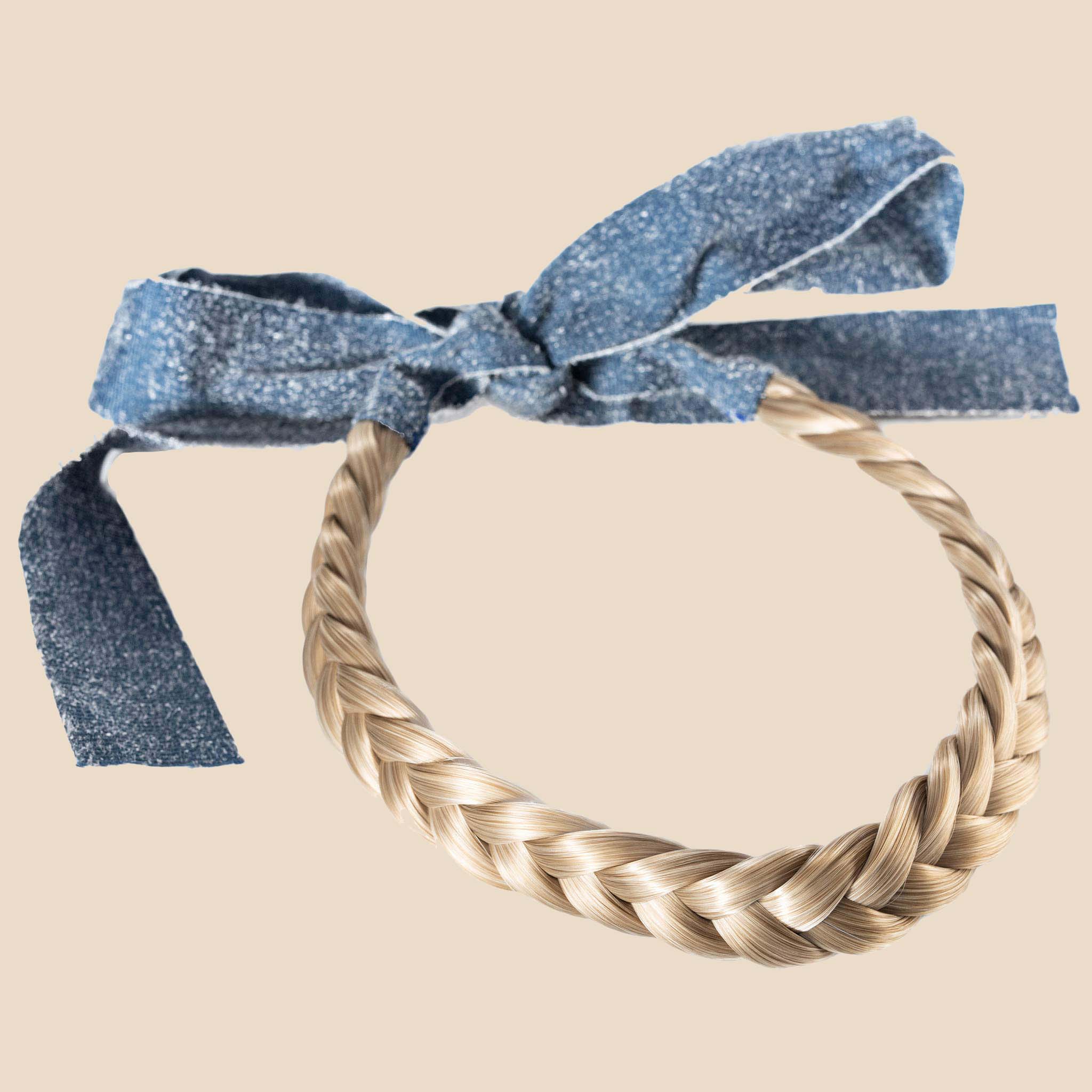 Blaire Lulu - Braided Headband - Ashy Highlighted