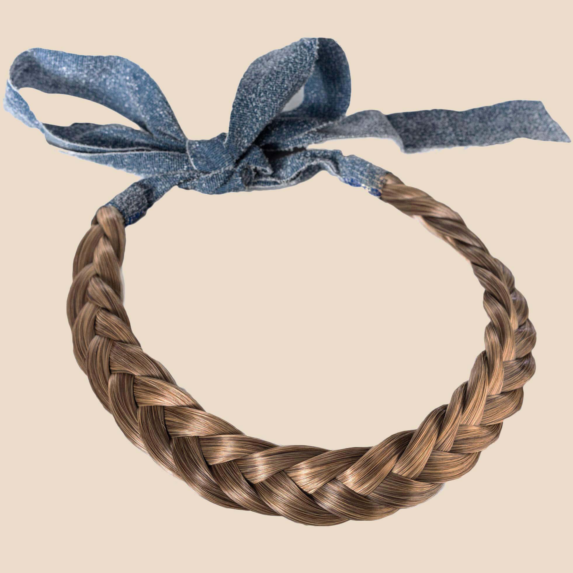Blaire Lulu - Braided Headband - Ashy Light Brown