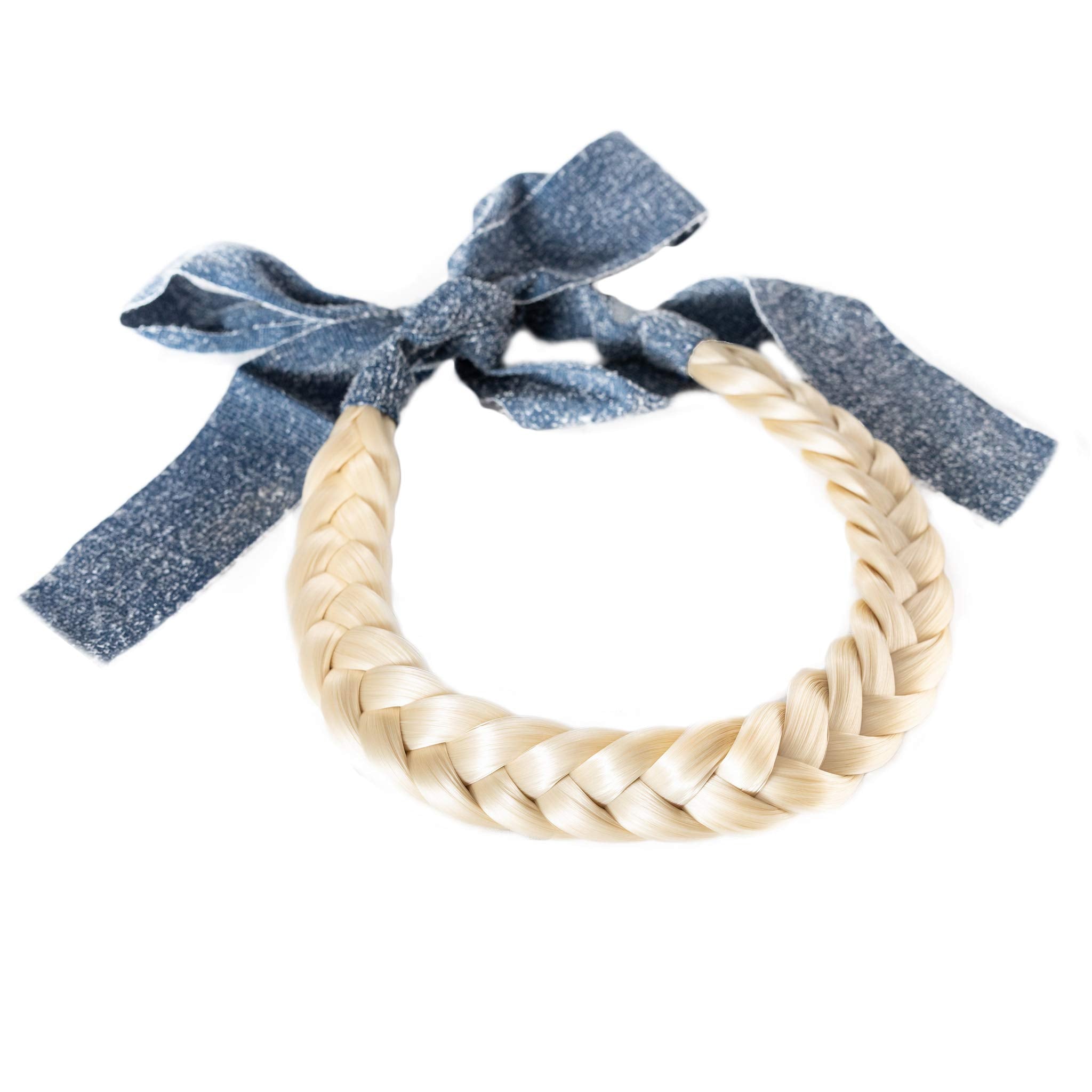 Blaire Lulu - Braided Headband - Platinum