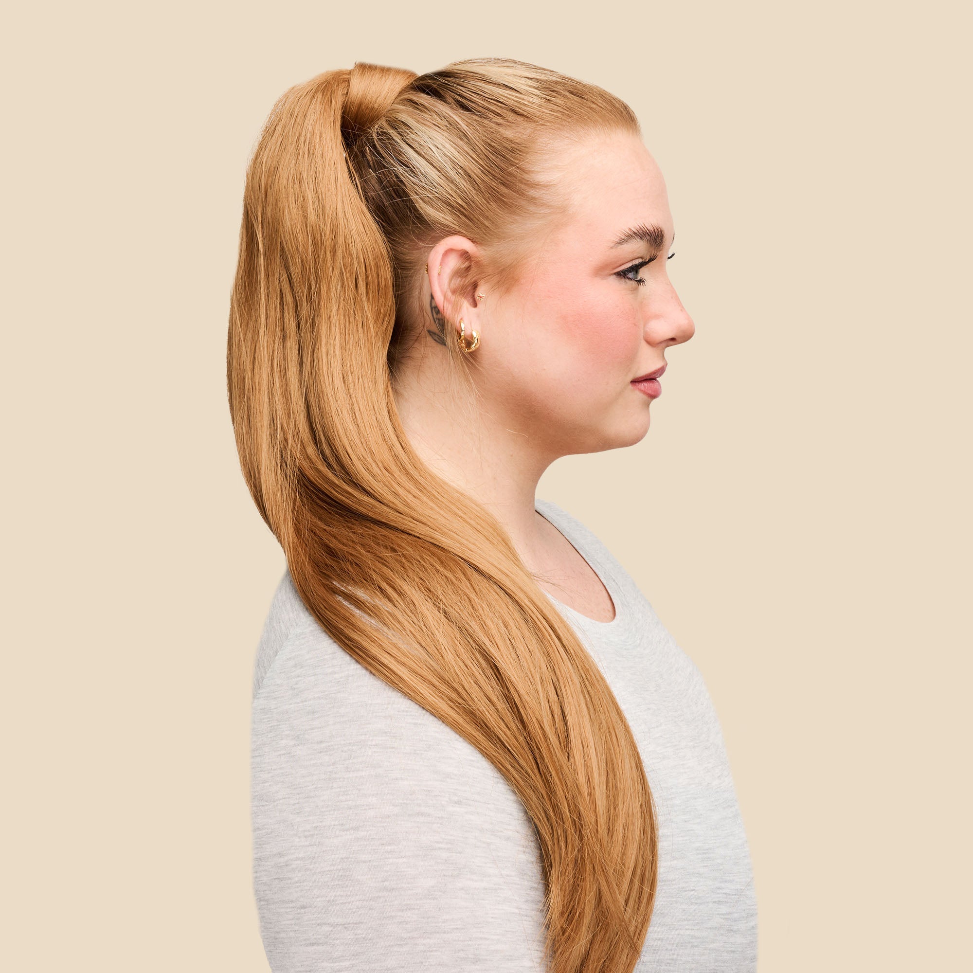 The Bree Ponytail Hair Extension - Copper