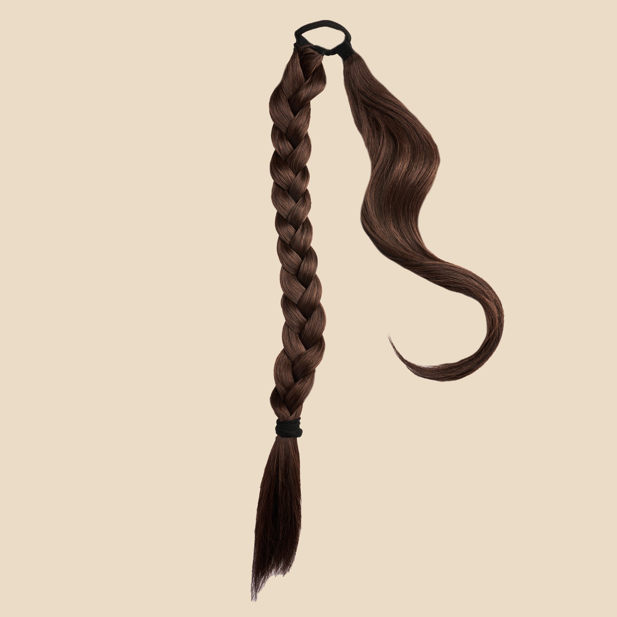 DIY Drea Wrap Braided Ponytail Extension for Kids - Brunette