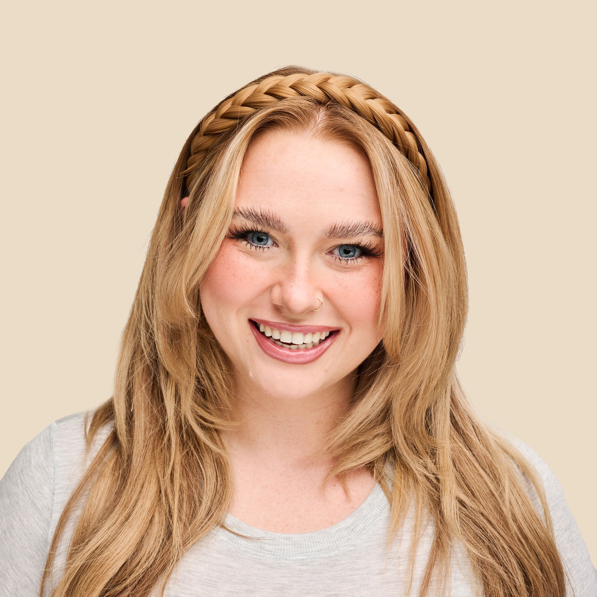 The Halo - Braided Headband - Copper