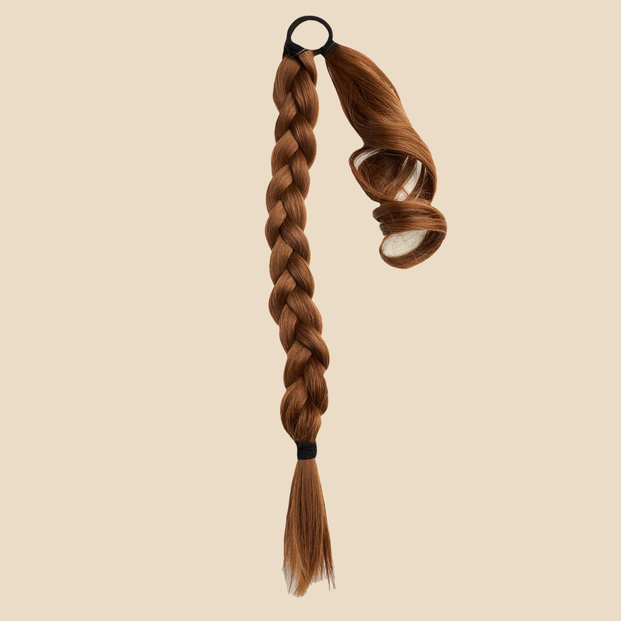 DIY Drea Wrap Braided Ponytail Extension for Kids - Golden Red