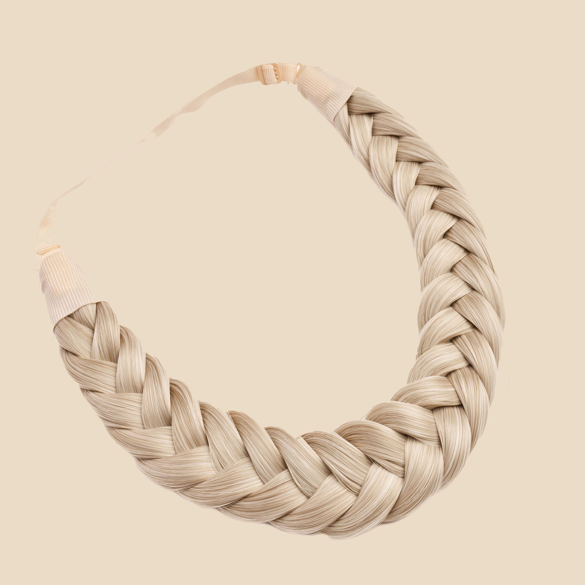 The Halo - Braided Headband - Ashy Highlighted