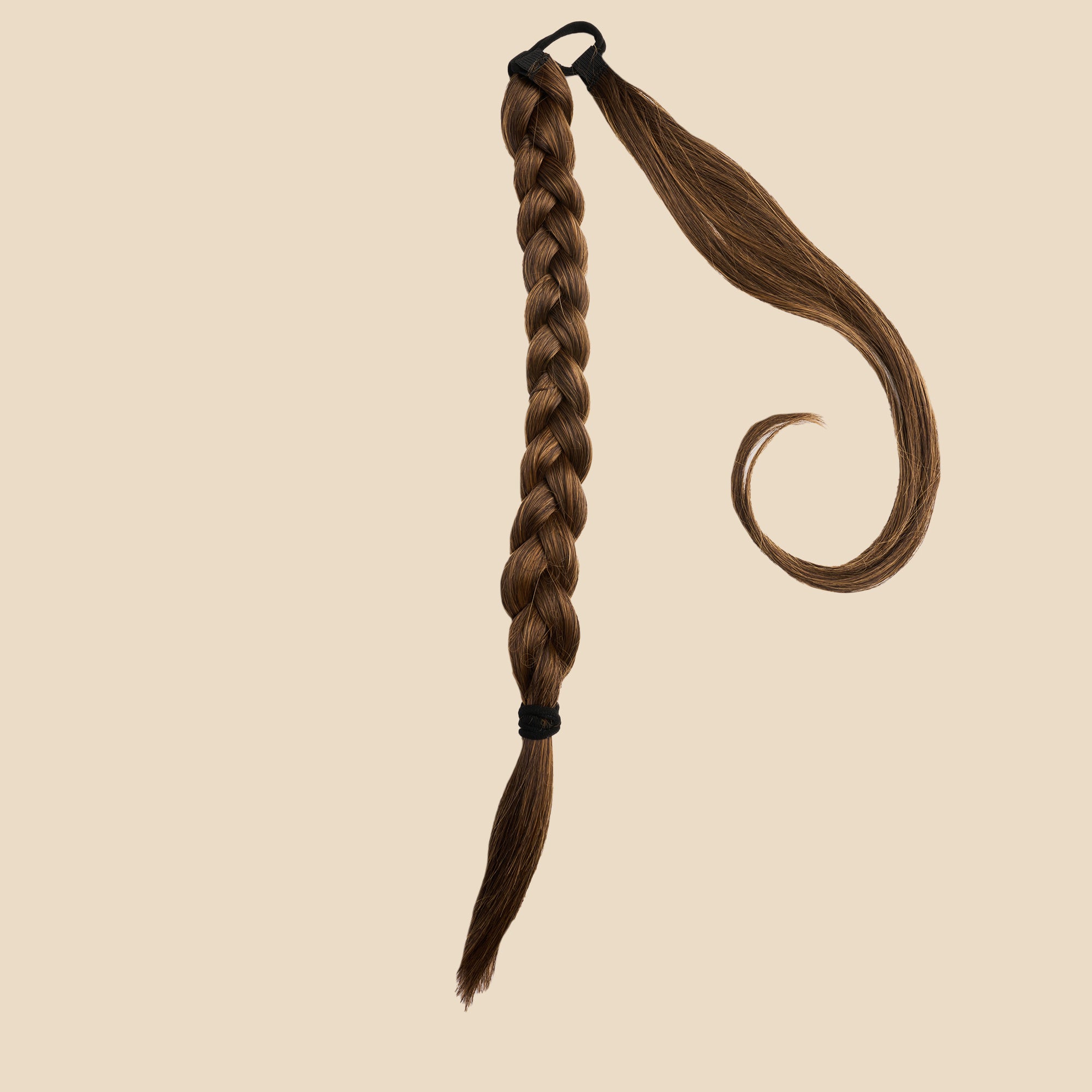 DIY Drea Wrap Braided Ponytail Extension for Kids - Highlighted