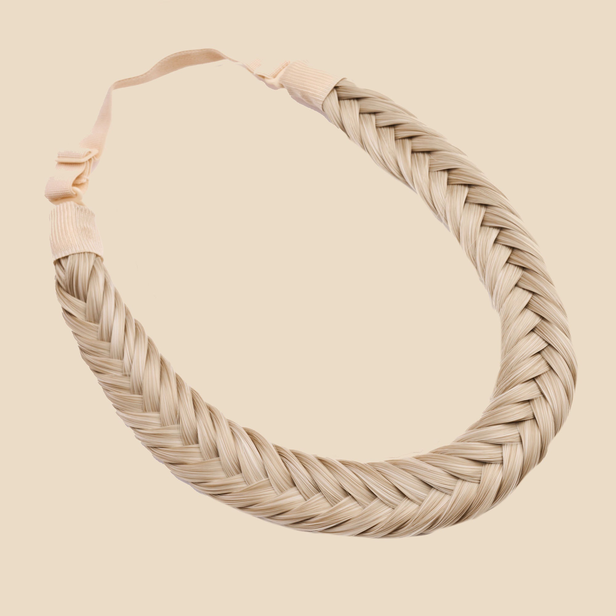 Arisa Fishtail for Kids - Braided Headband - Ashy Highlighted