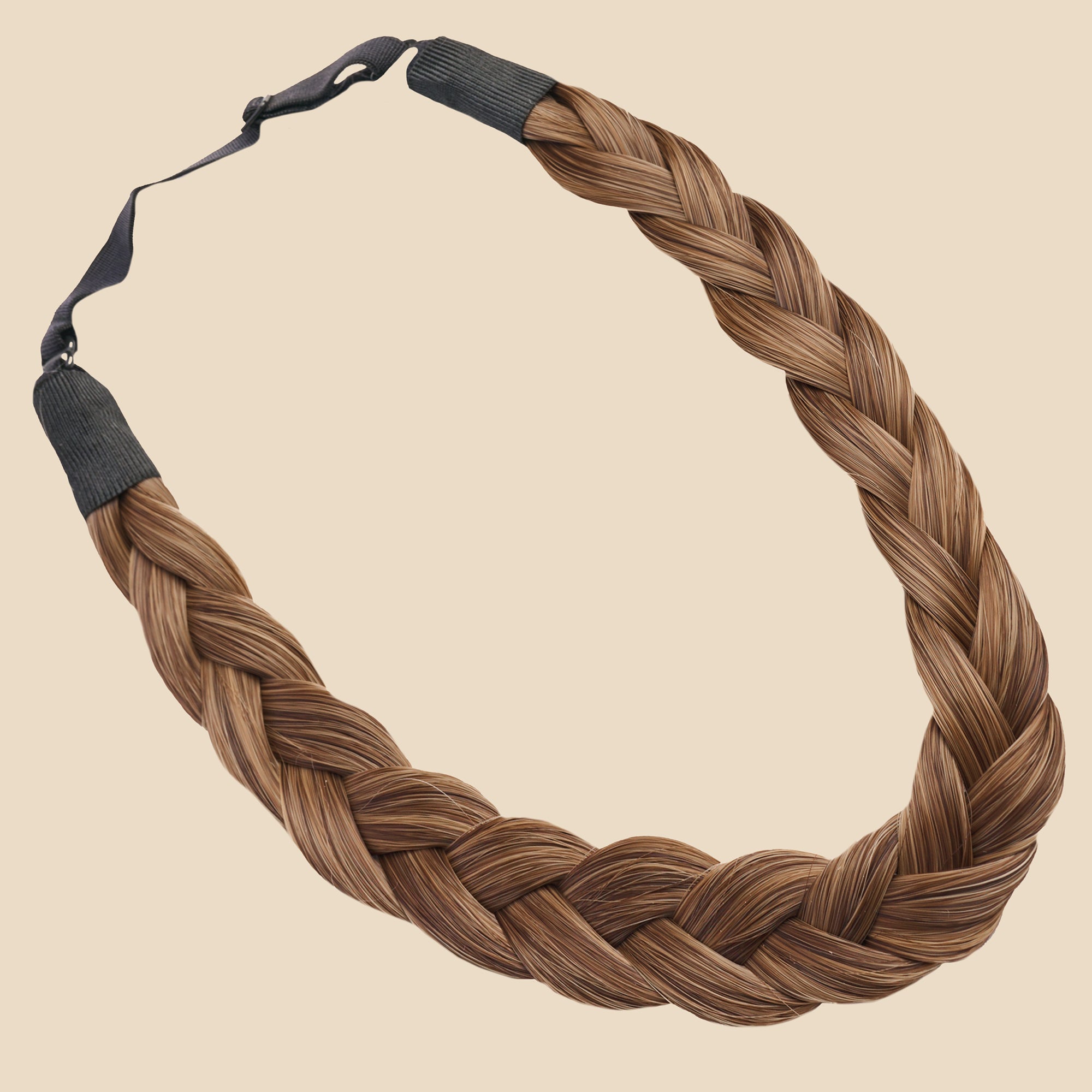 Lulu Two Strand for Kids - Braided Headband - Ashy Light Brown