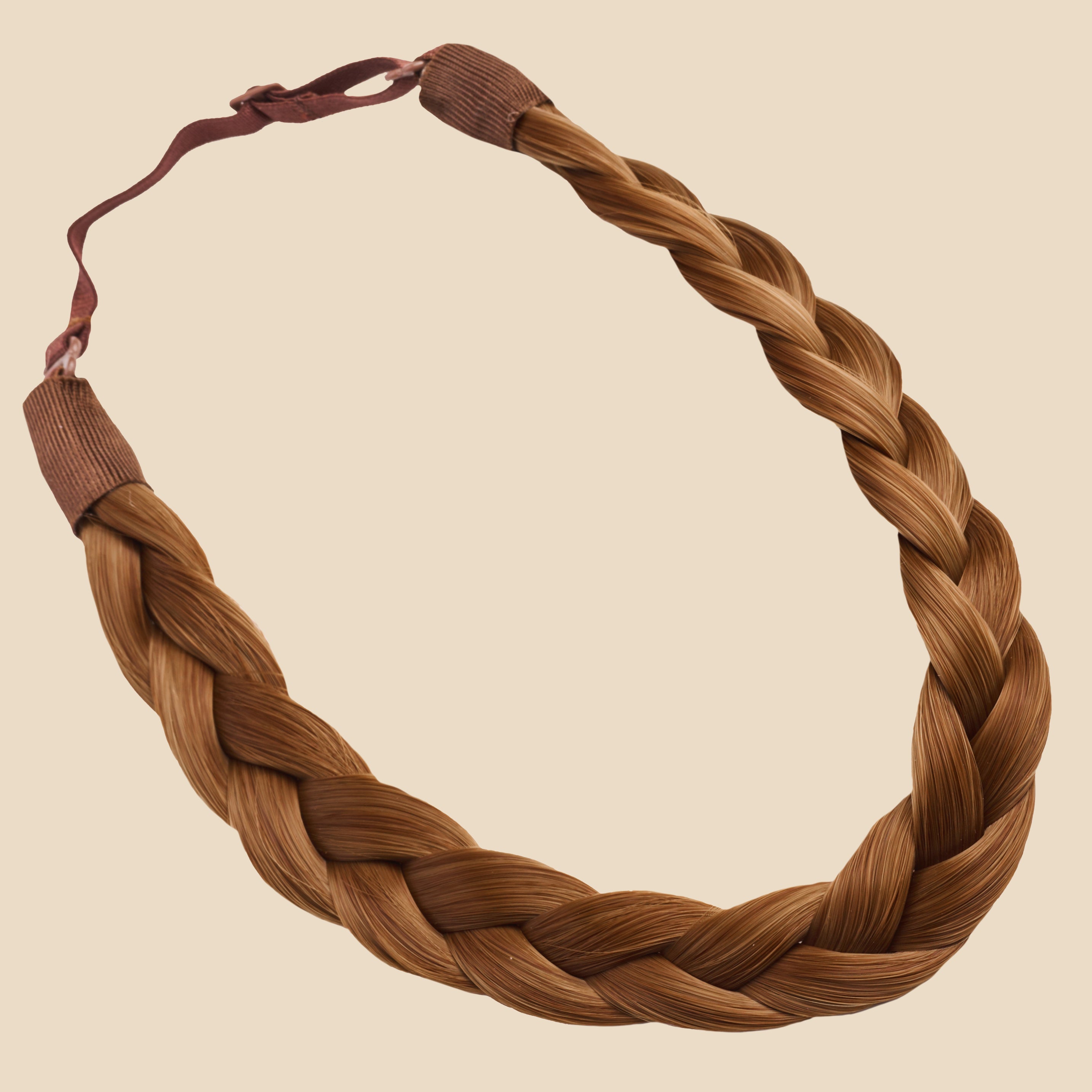 Lulu Two Strand for Kids - Braided Headband - Golden Red
