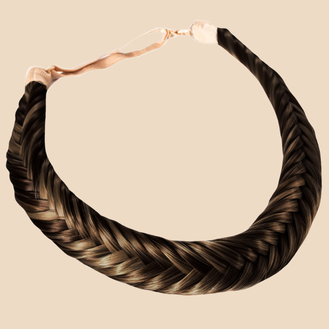 Arisa Fishtail - Braided Headband - Highlighted