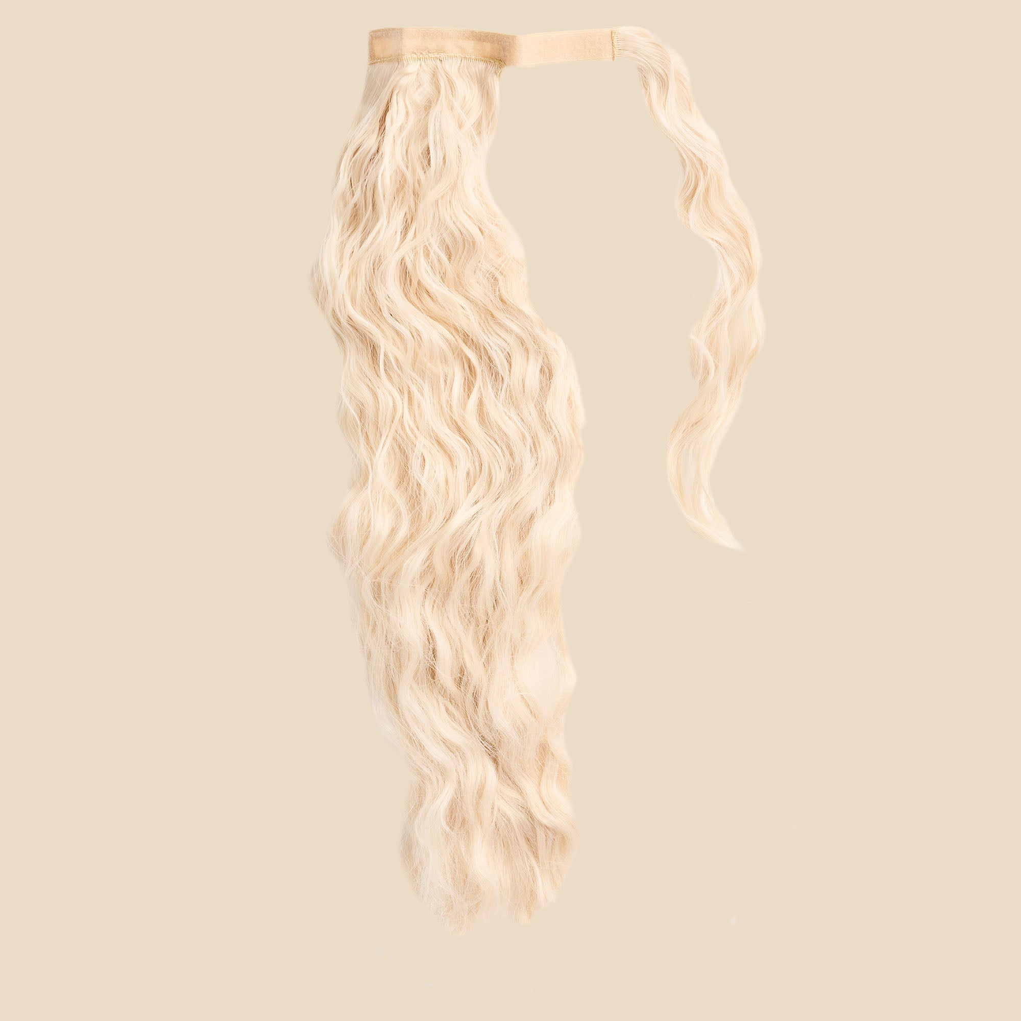 Lea Wrap Braided Ponytail Hair Extension - Platinum