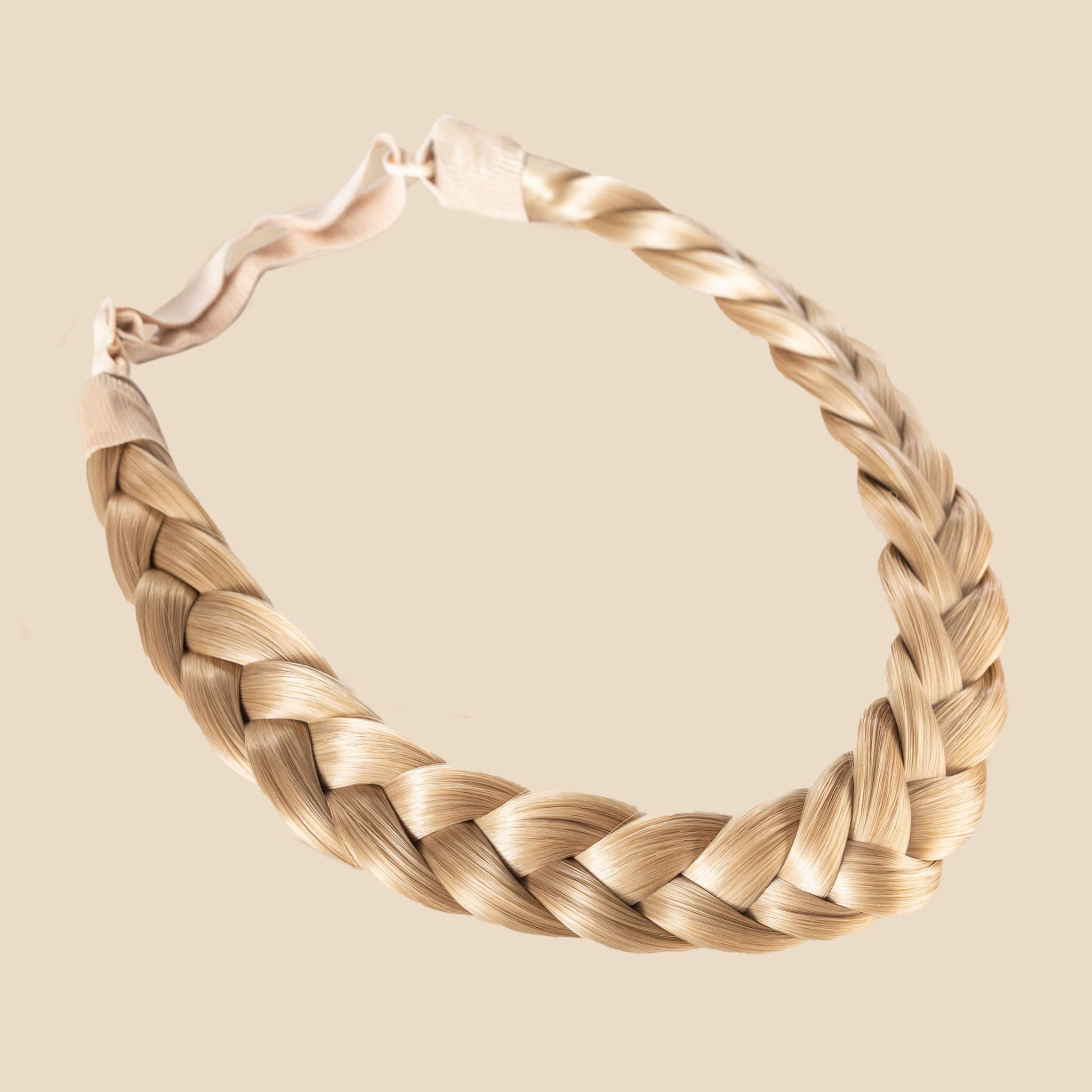 Lulu Two Strand - Braided Headband - Sunset Blonde