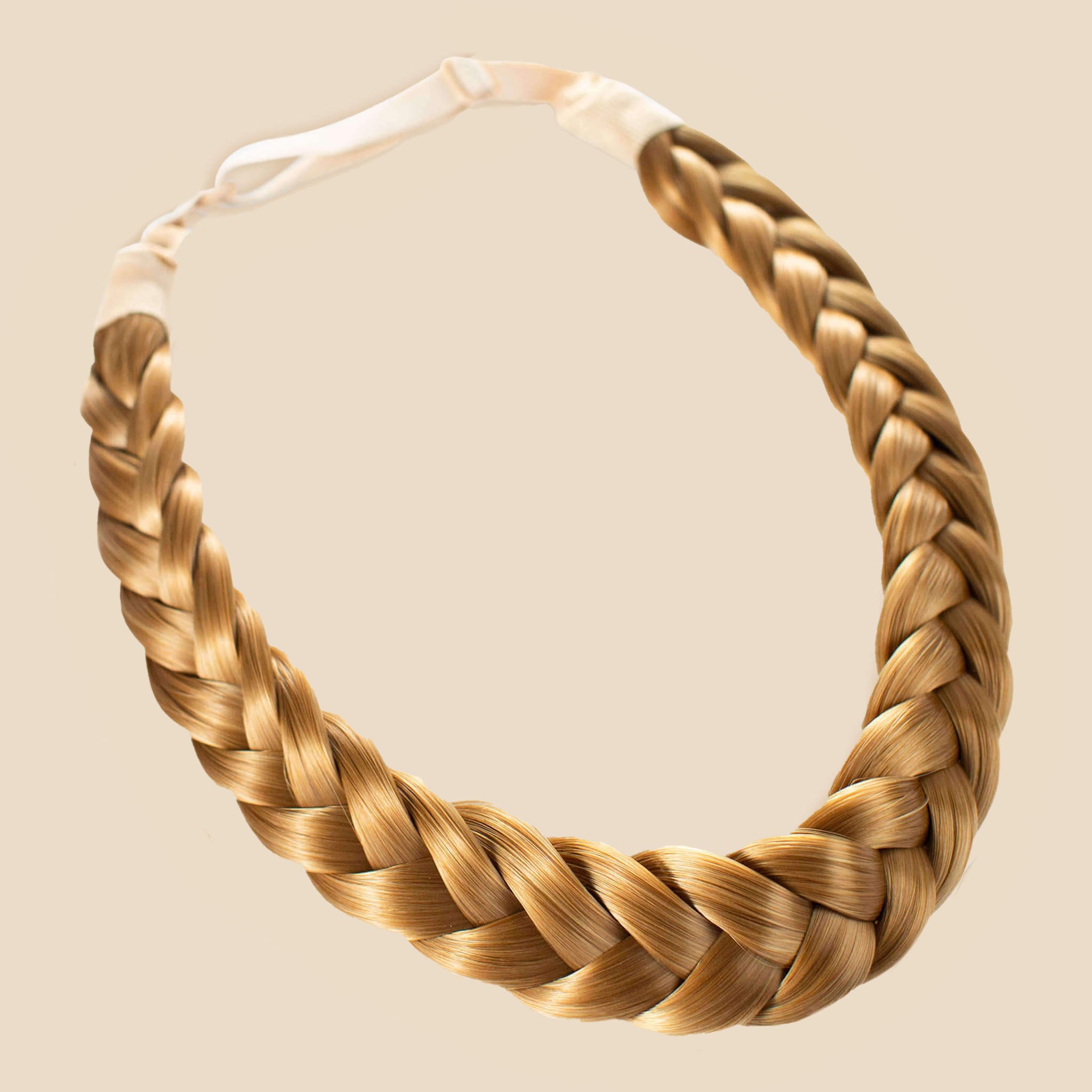 Lulu Two Strand - Braided Headband - Strawberry Blonde