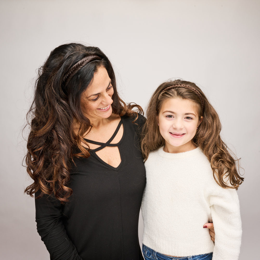 Arisa Fishtail for Kids - Braided Headband -Ashy Highlighted