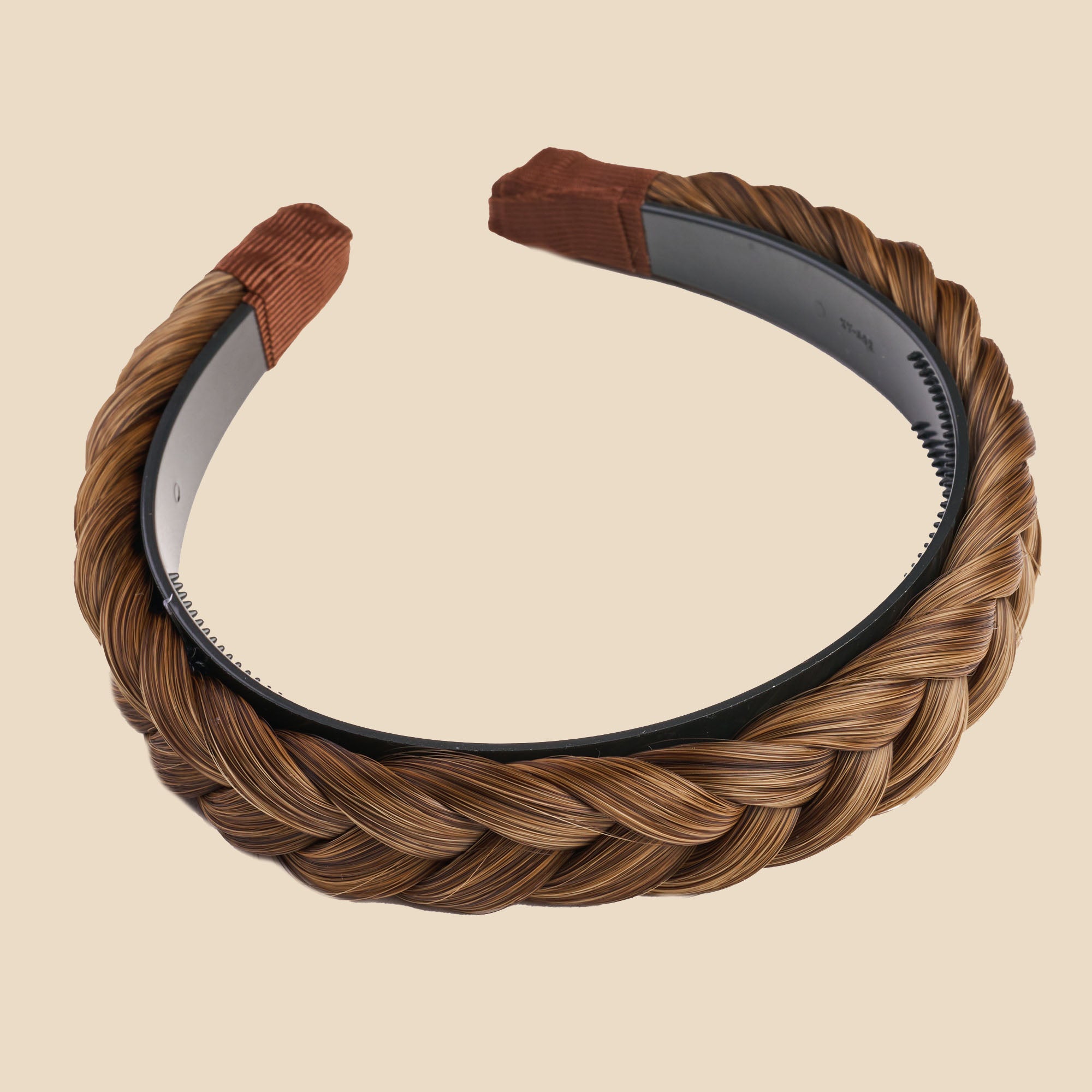 Hard Headband Lulu Two Strand - Braided Headband - Highlighted