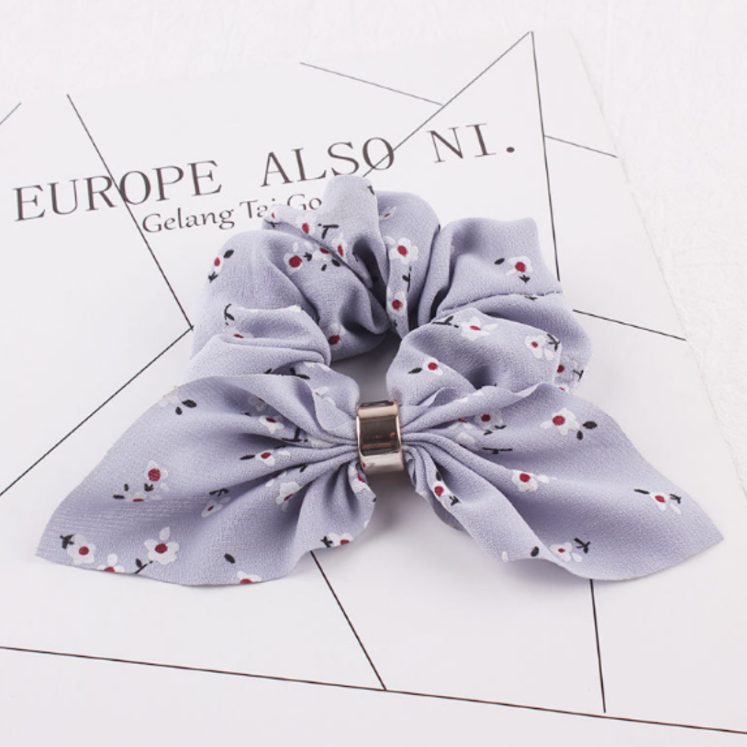 Floral Scrunchies Collection - Floral Lavender