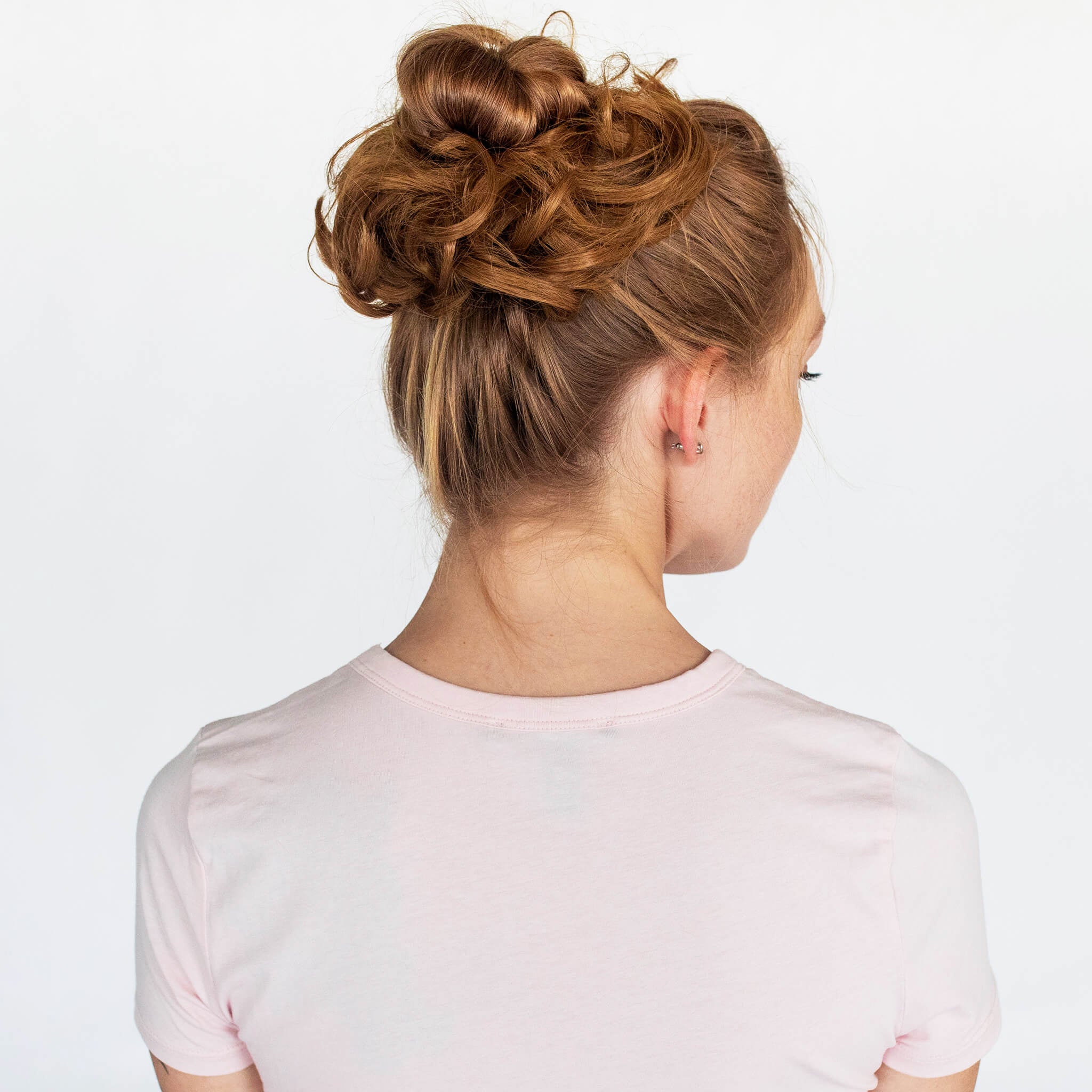 Madison Braid Bundle - Top Knot Ponytail Holder & Dry Shampoo - Golden Red