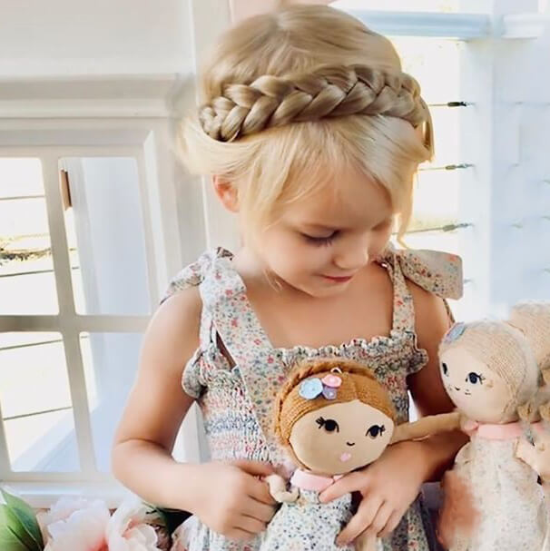 Halo for Kids - Braided Headband - Dirty Blonde