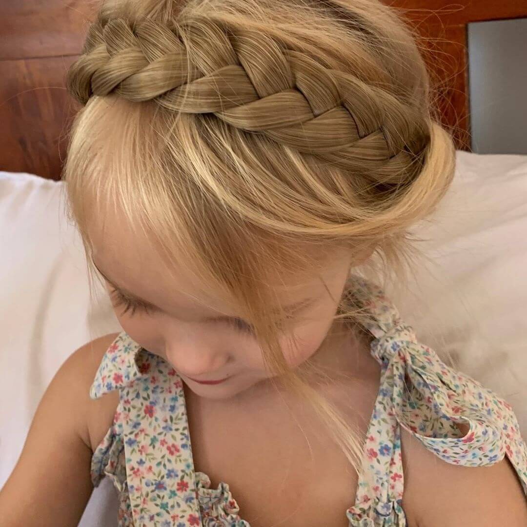 Halo for Kids - Braided Headband - Dirty Blonde