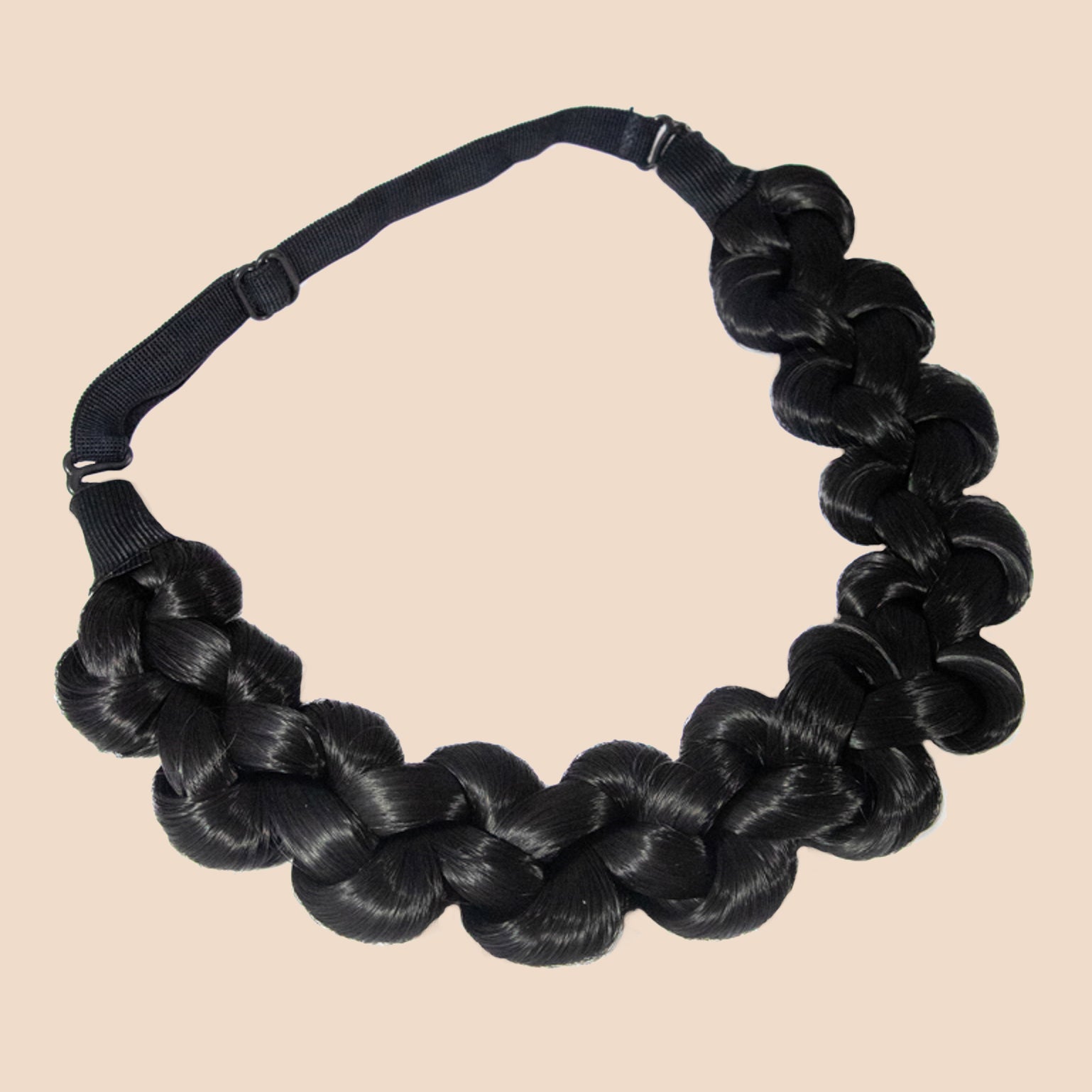 Addie Knots Braid - Braided Headband - Black