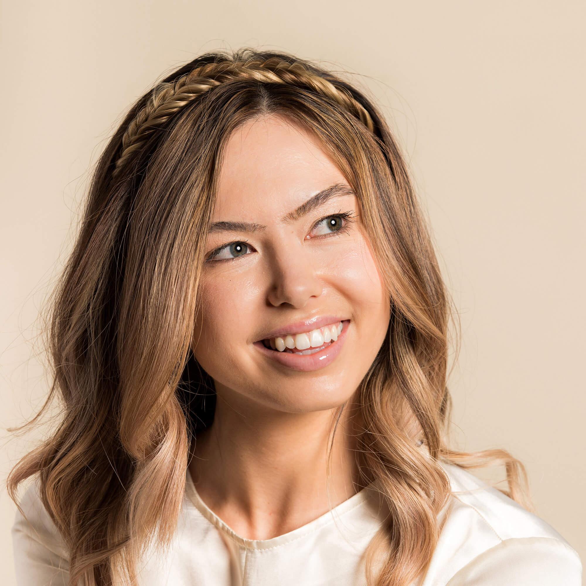 Arisa Fishtail - Braided Headband - Highlighted