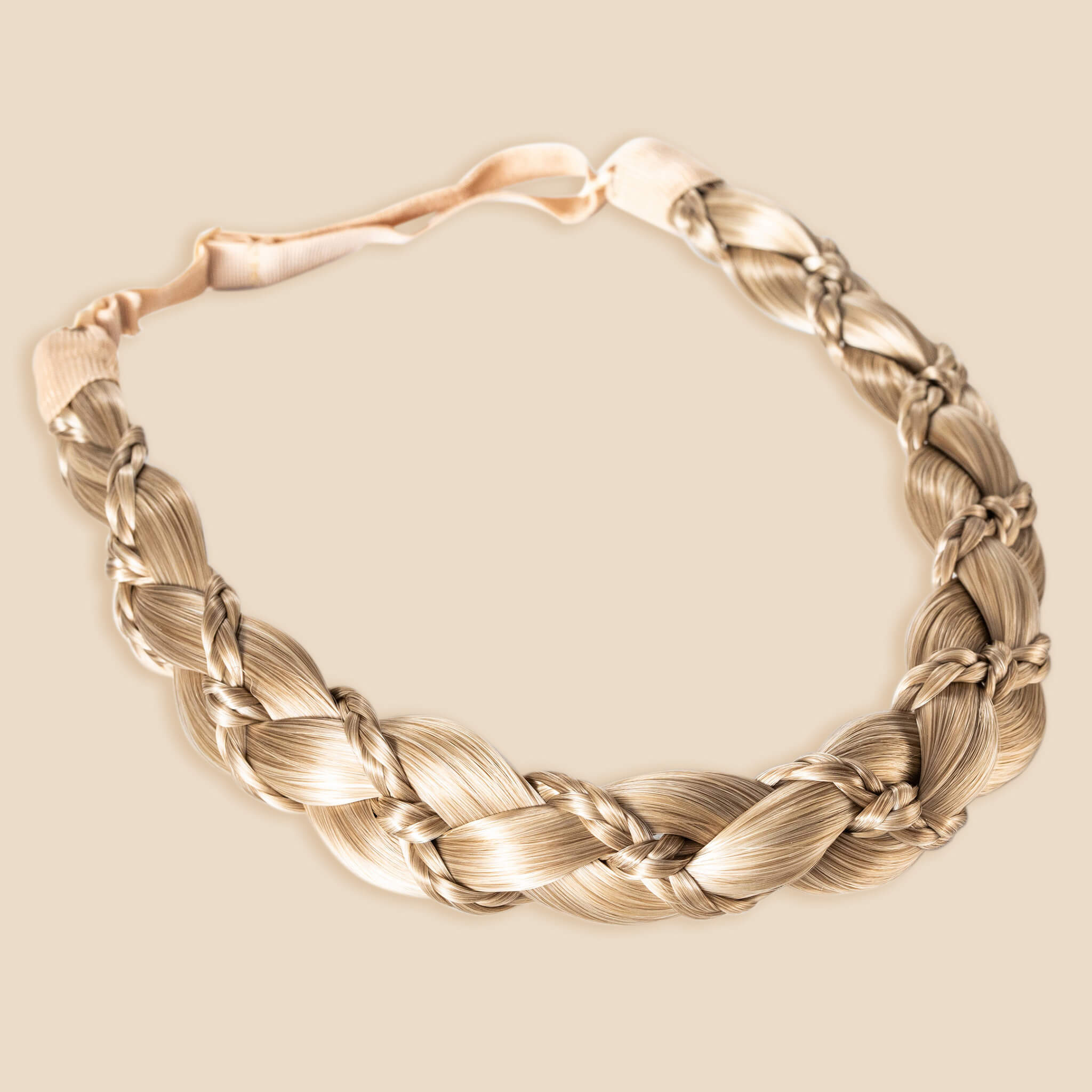 The Butterfly - Braided Headband - Ashy Highlighted