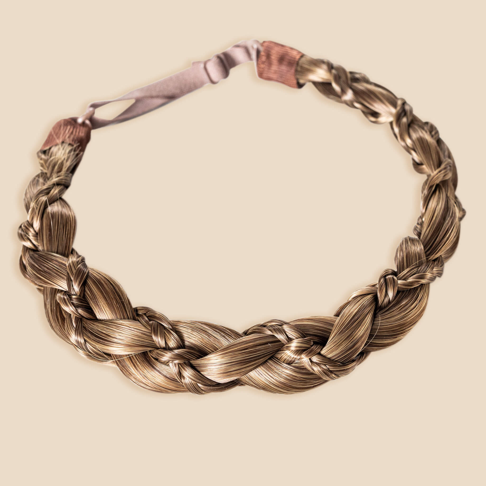 The Butterfly - Braided Headband - Ashy Light Brown