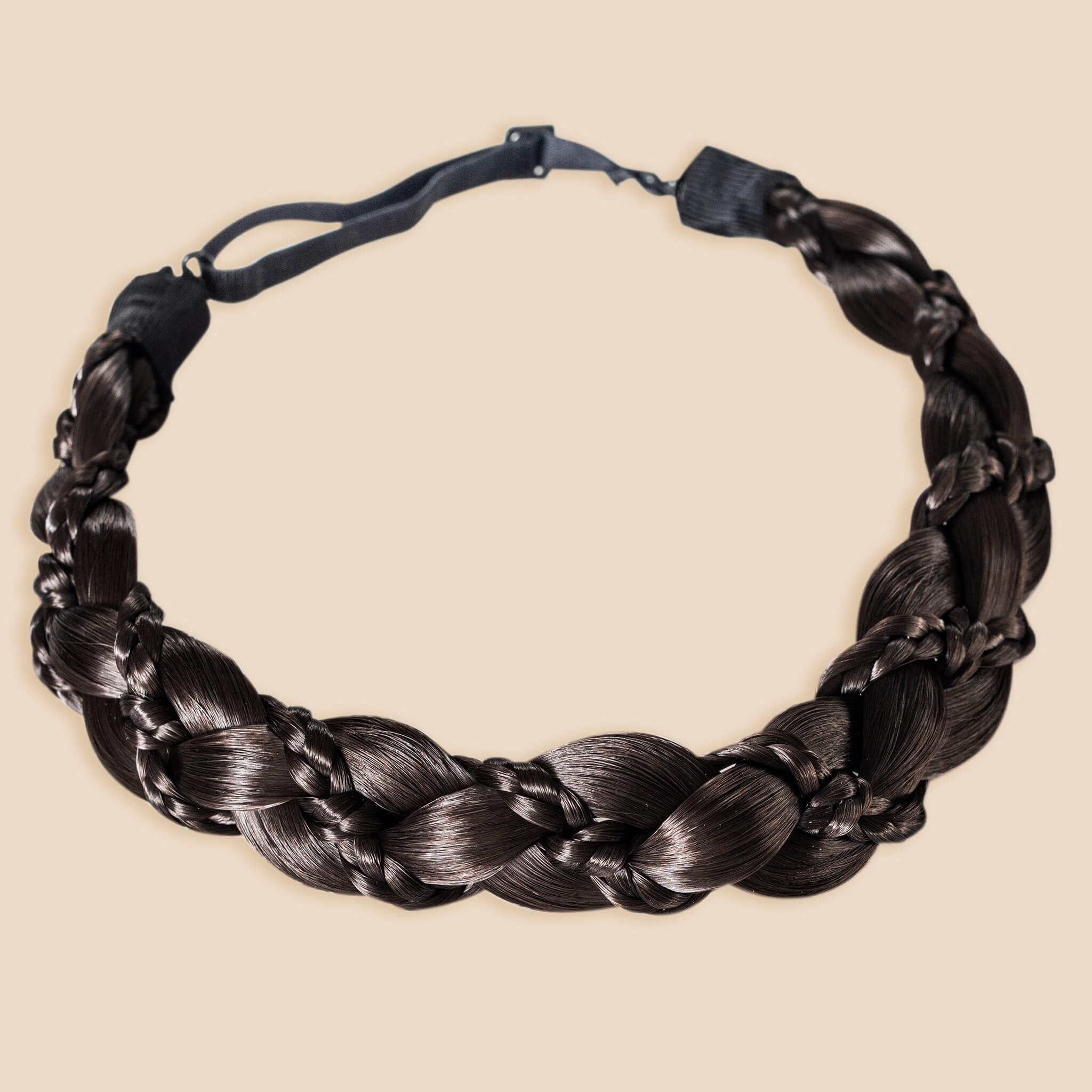 The Butterfly - Braided Headband - Black