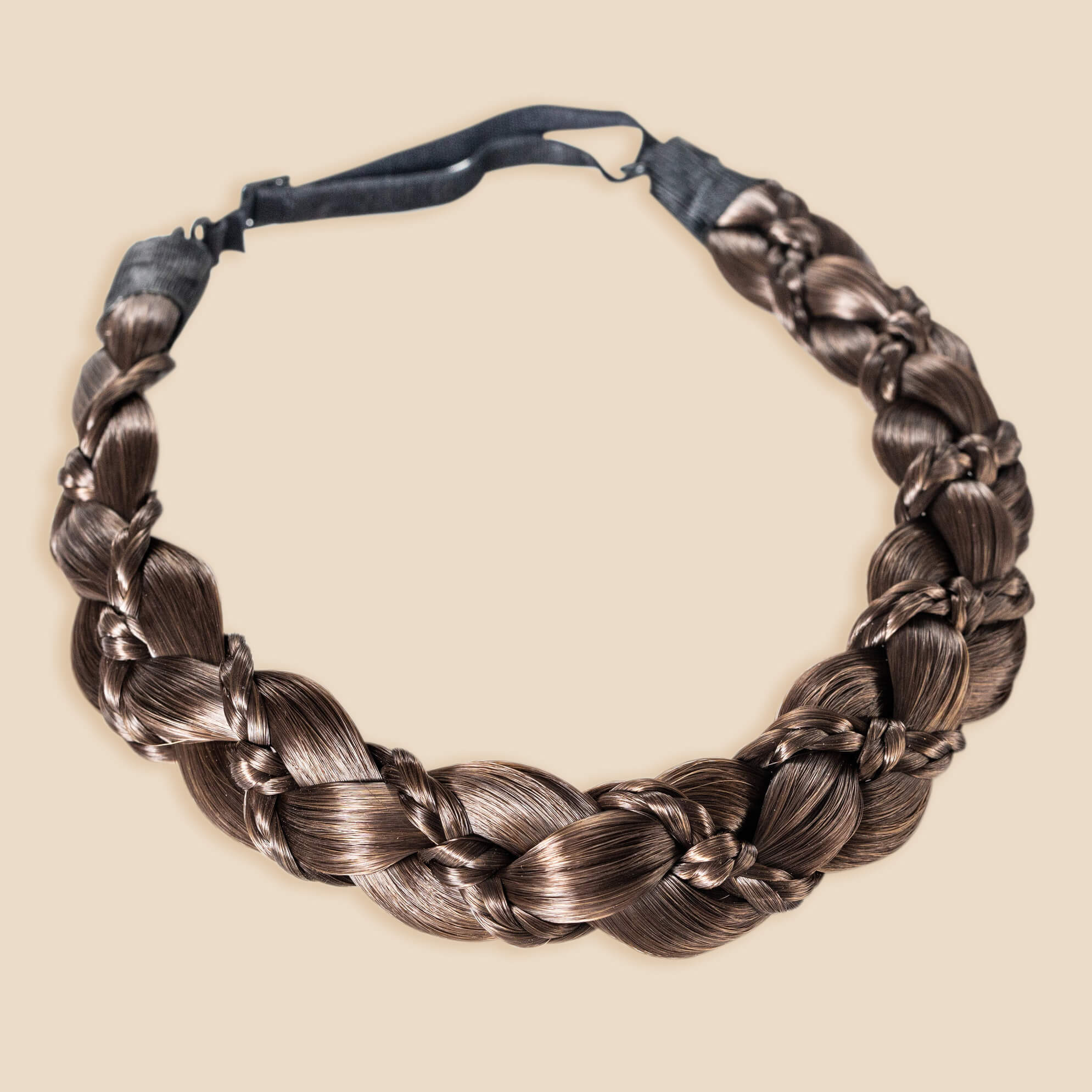 The Butterfly - Braided Headband - Brunette