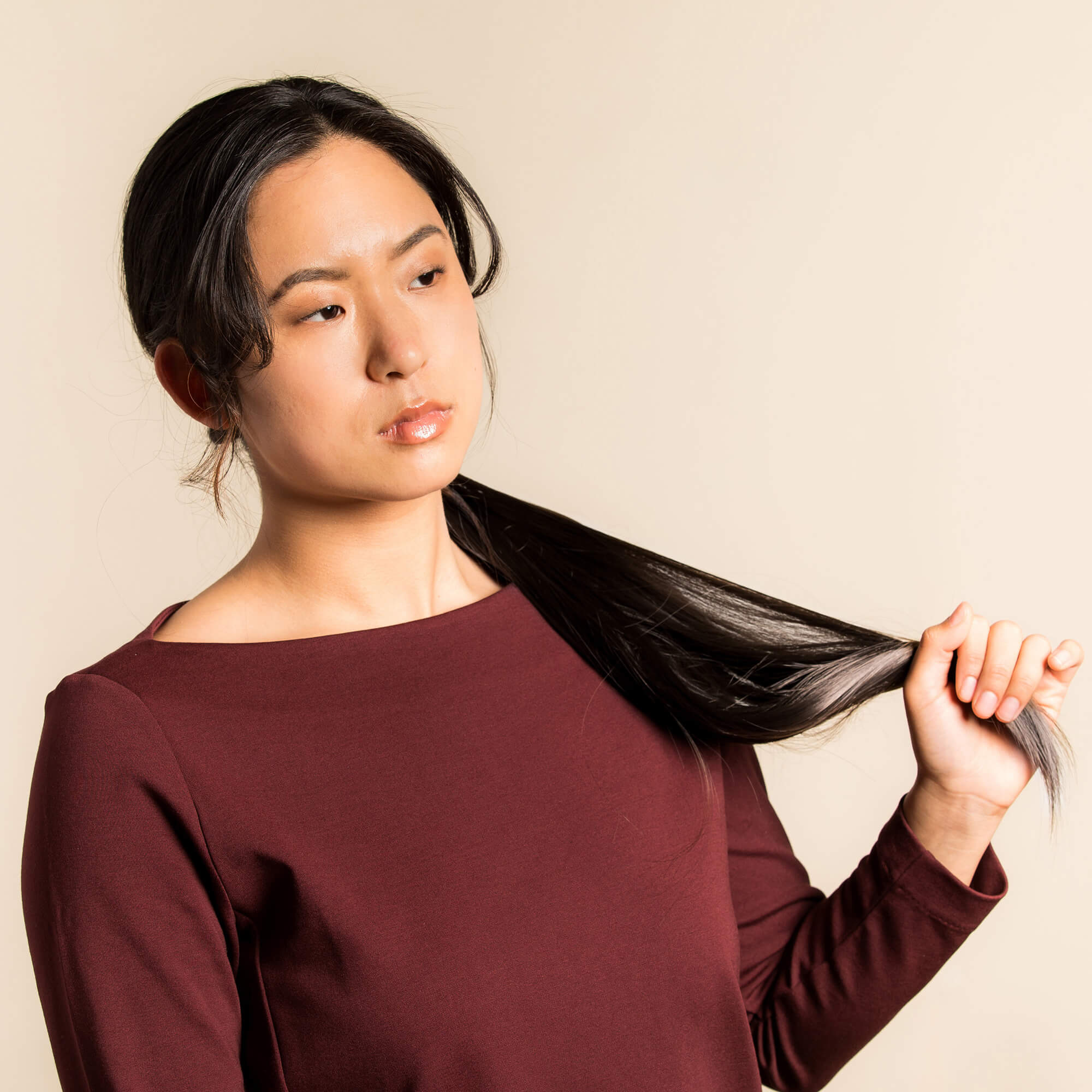 The Bree Ponytail Hair Extension - Dark Brown