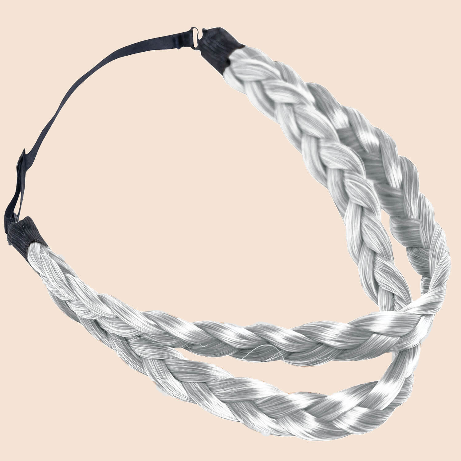 Double Lulu Two Strand Bundle - Silver Grey