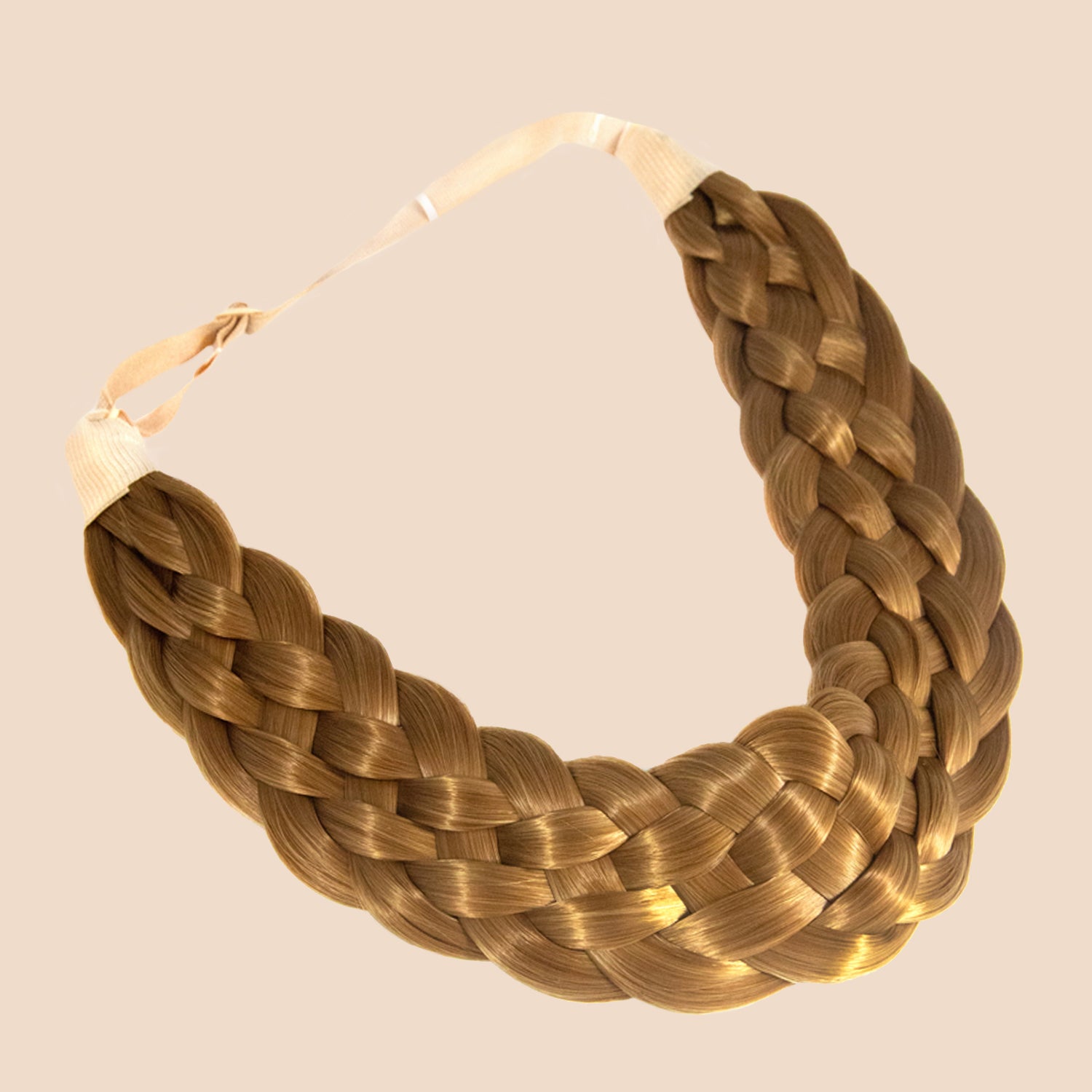 Farren Six Strand - Braided Headband - Strawberry Blonde