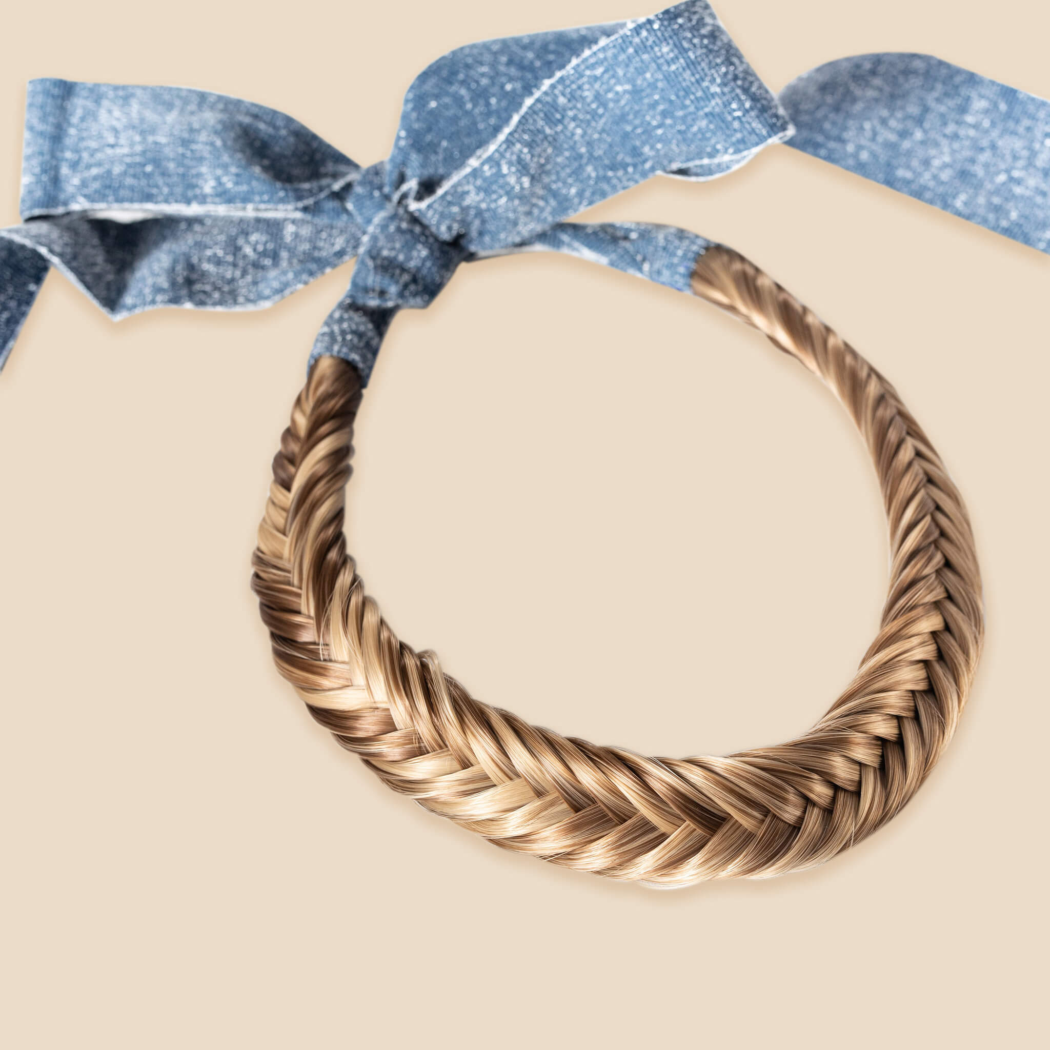 Blaire Fishtail - Braided Headband - Highlighted