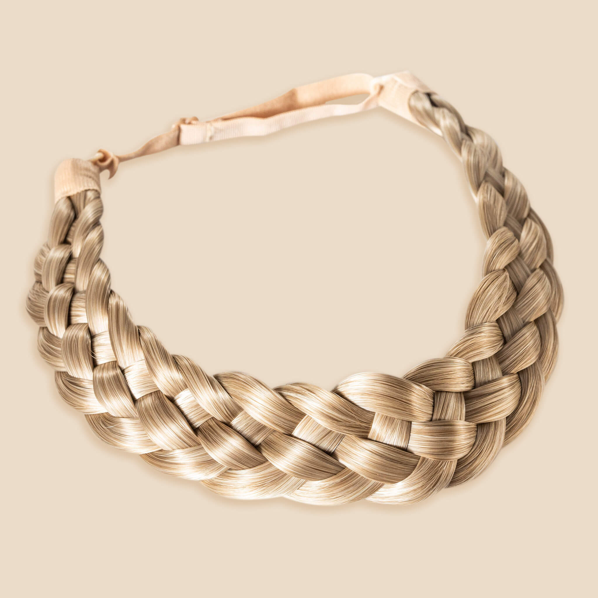 Five Strand - Braided Headband - Ashy Highlighted