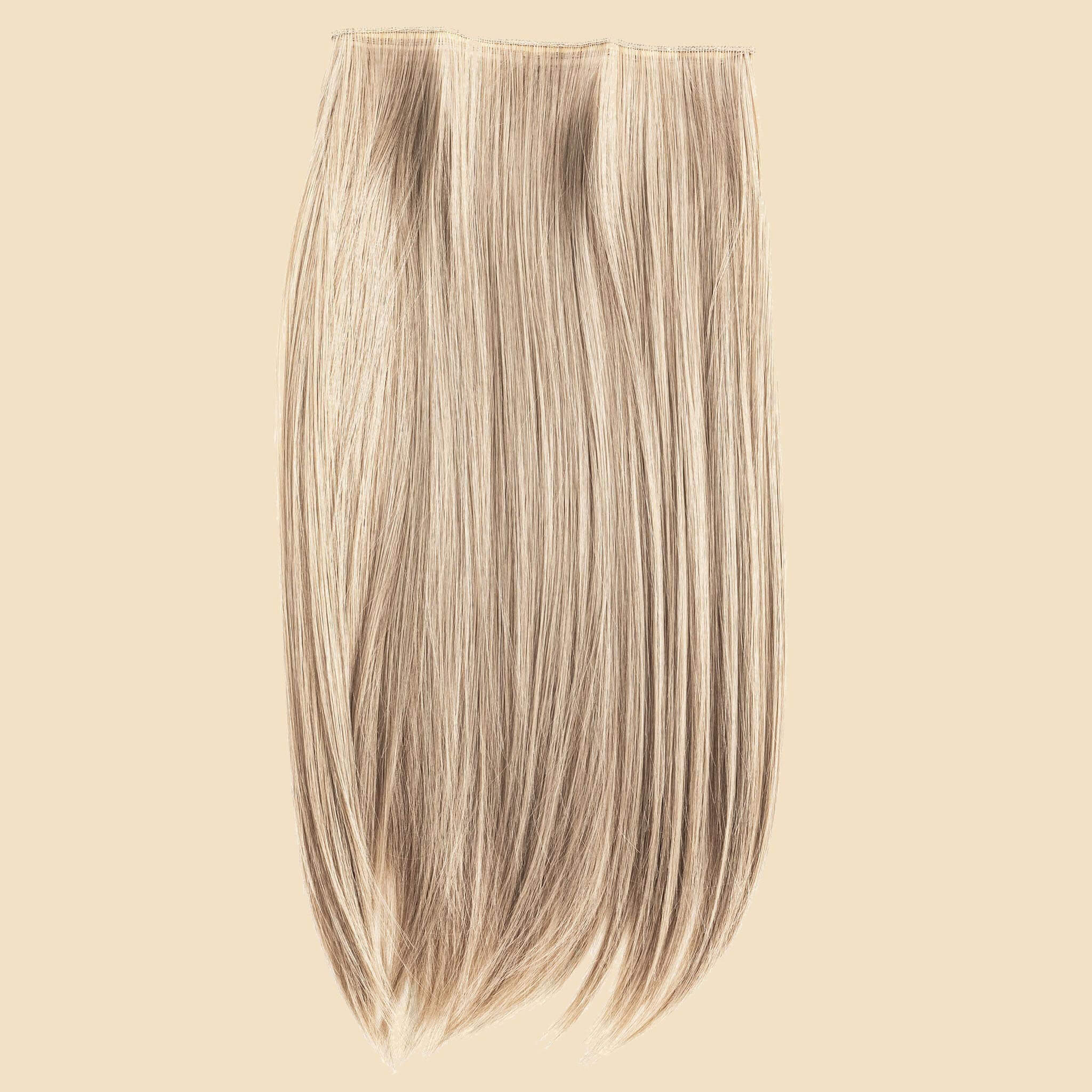 Liz Invisible Long Hair Extension - Ashy Highlighted
