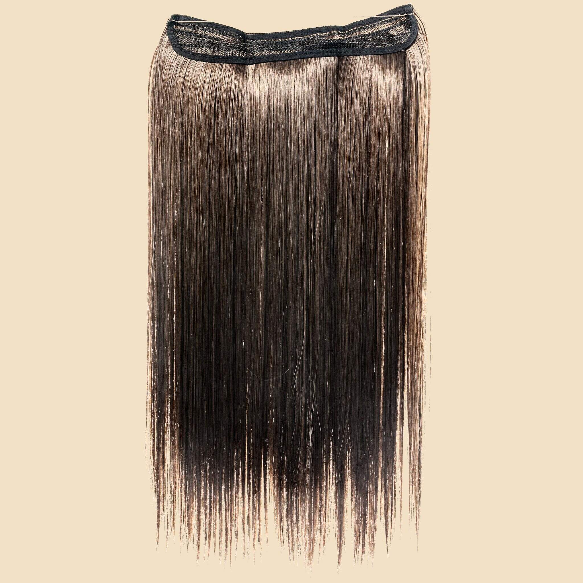 Liz Invisible Long Hair Extension - Brunette