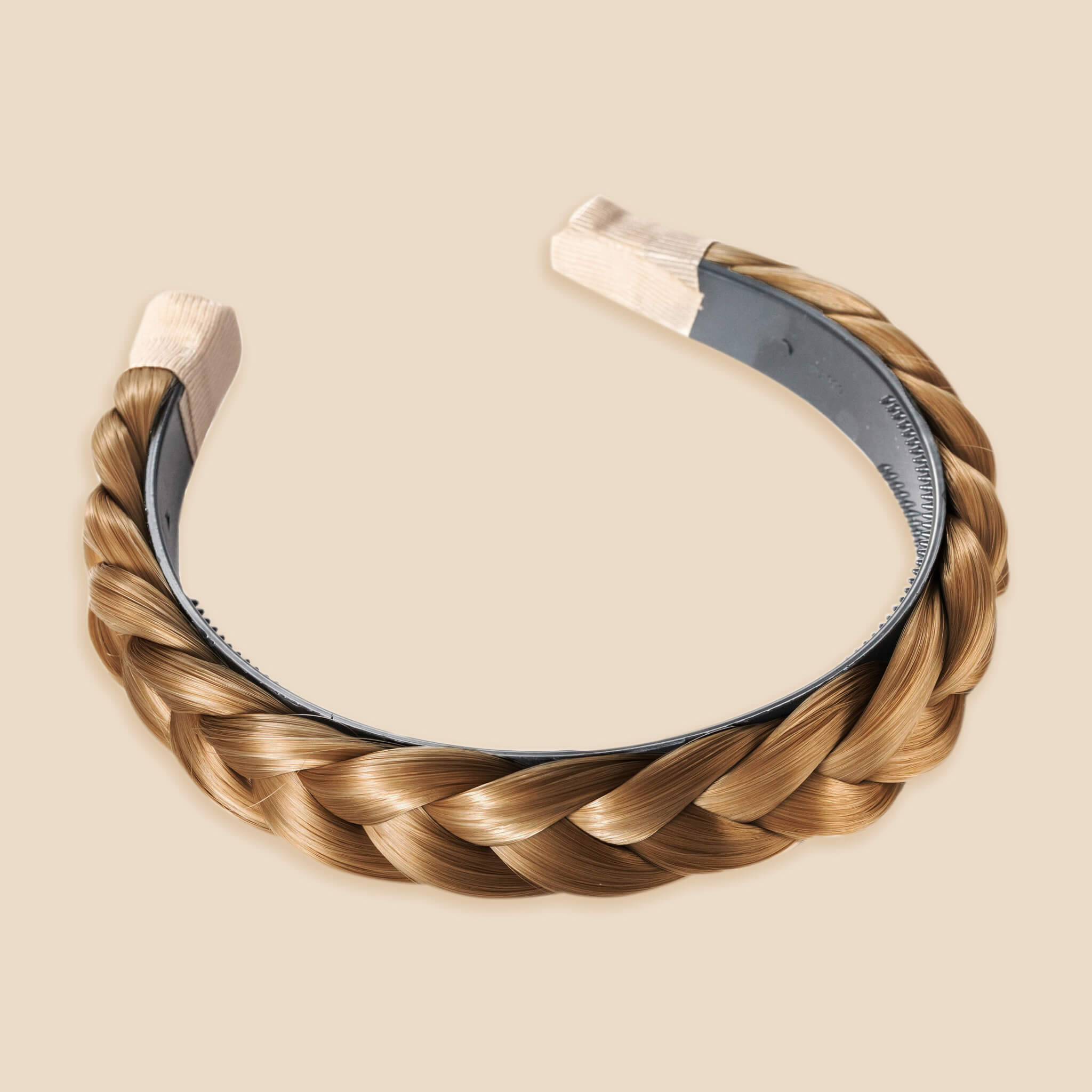 Hard Headband Lulu Two Strand - Braided Headband - Dirty Blonde