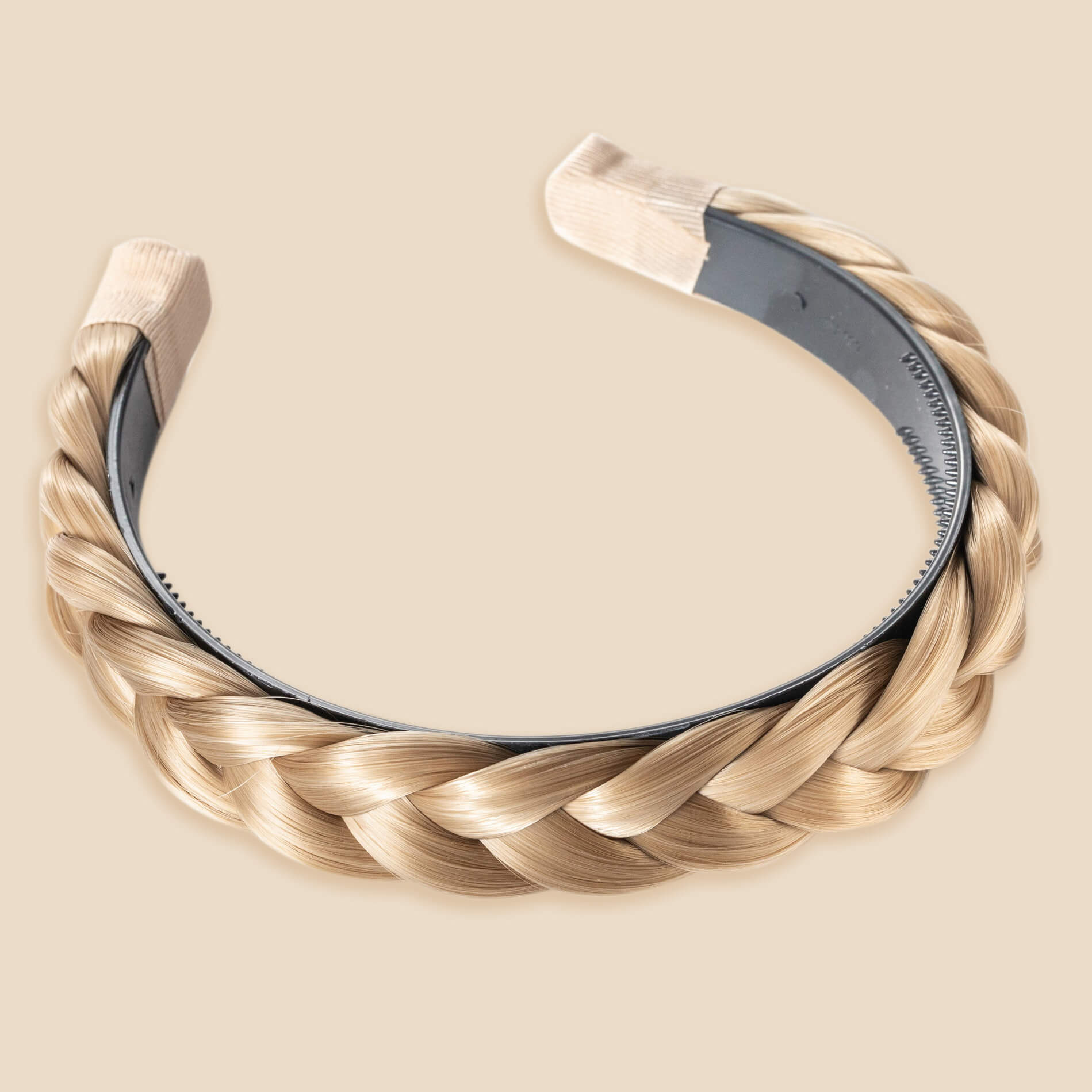 Hard Headband Lulu Two Strand - Braided Headband - Sunset Blonde