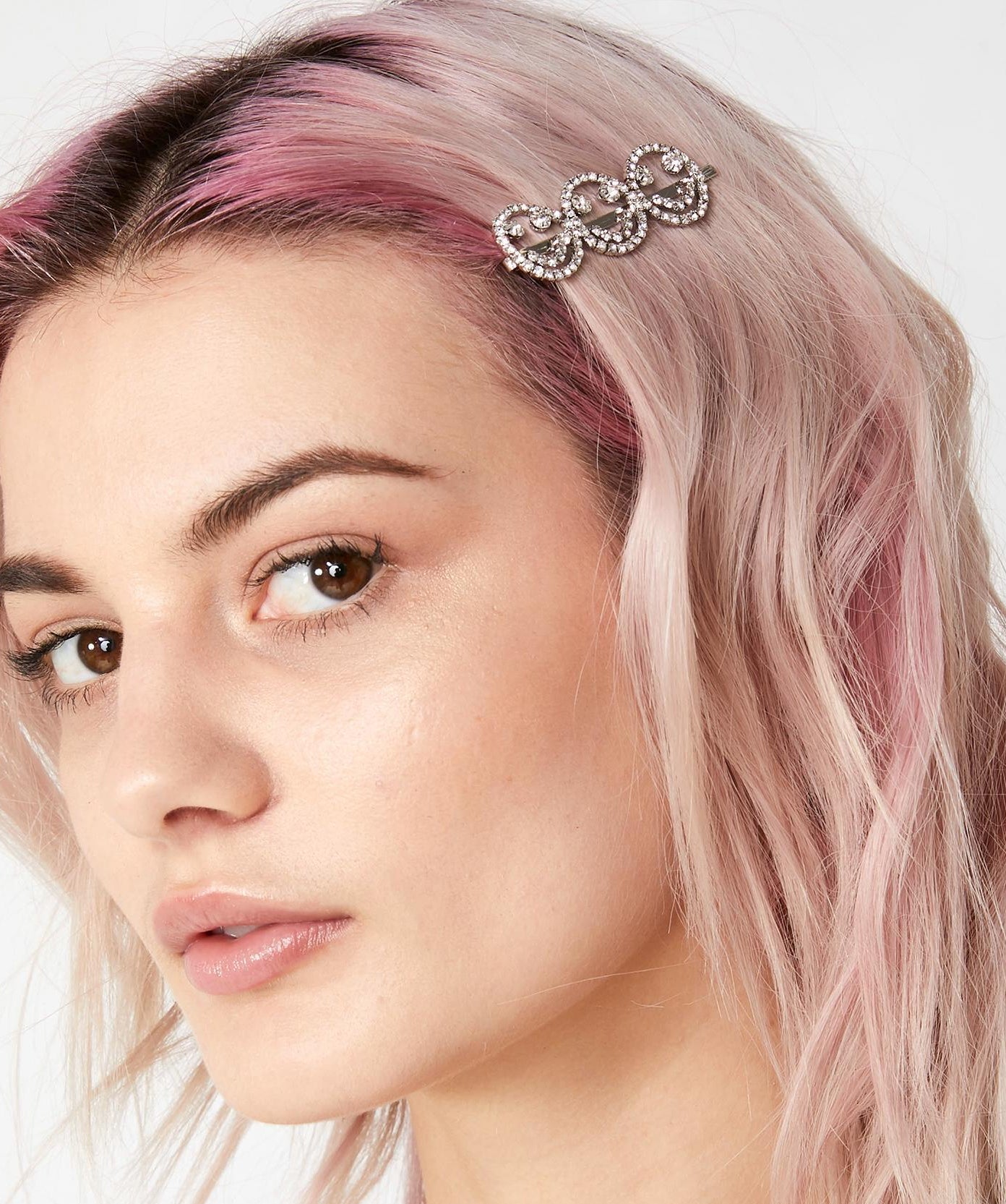 Courtney Collection Letter Hairpins - Smiley Faces