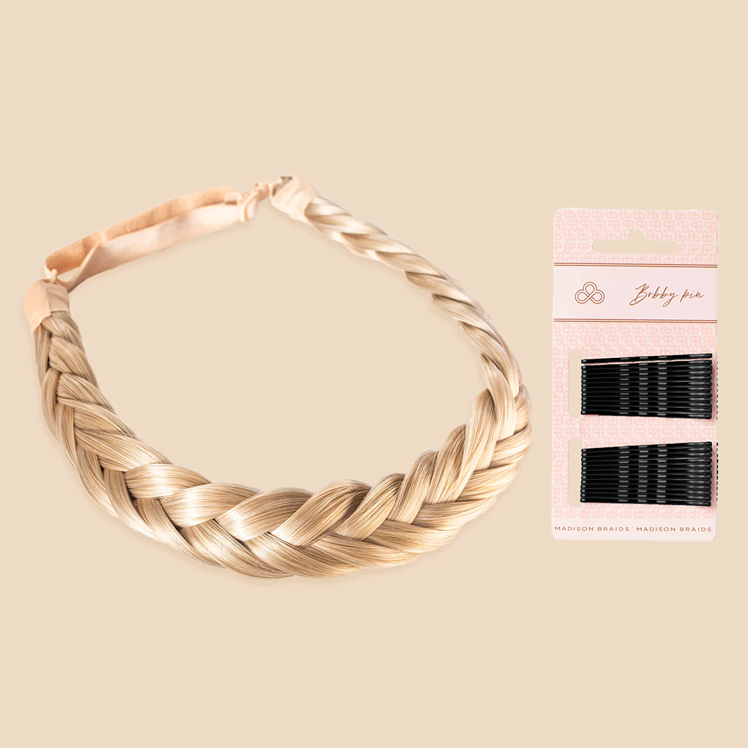 Lulu Two Strand & Free Bobby Pins Bundle - Ashy Highlighted