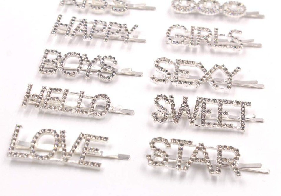Courtney Collection Letter Hairpins