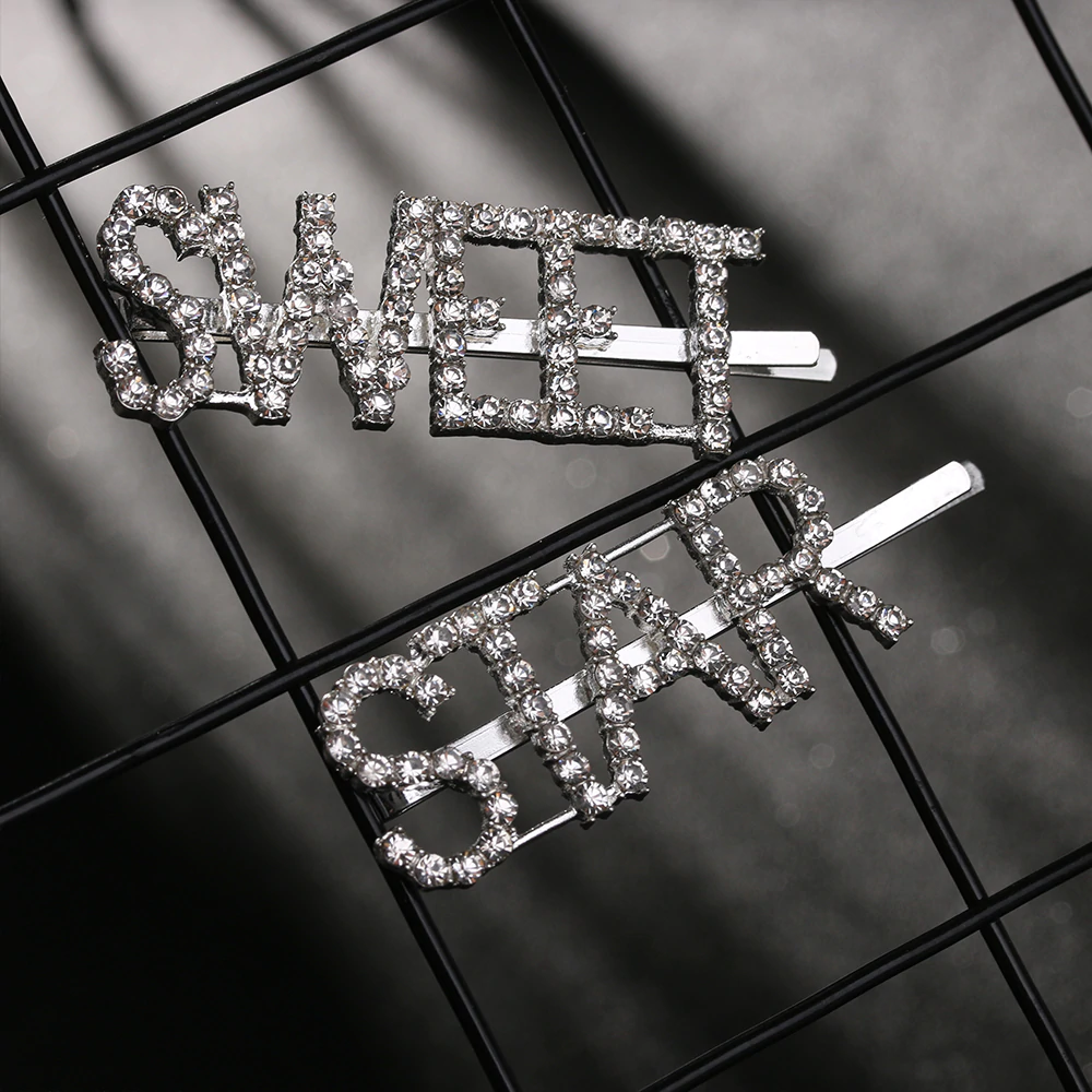 Courtney Collection Letter Hairpins - Sweet