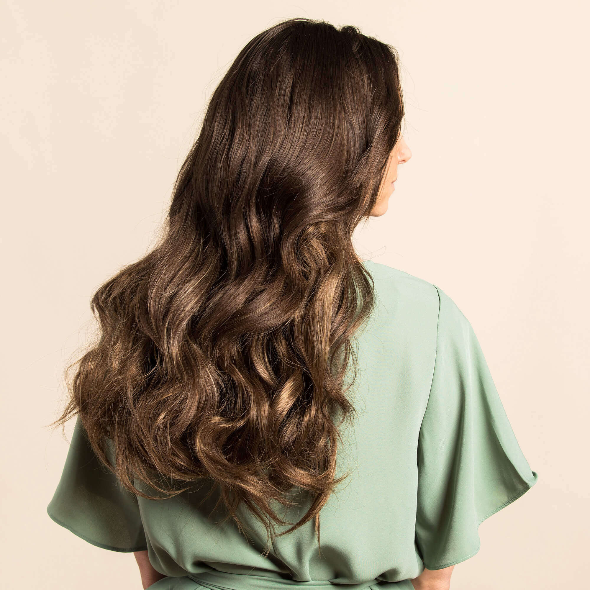 Liz Invisible Long Hair Extension - Brunette