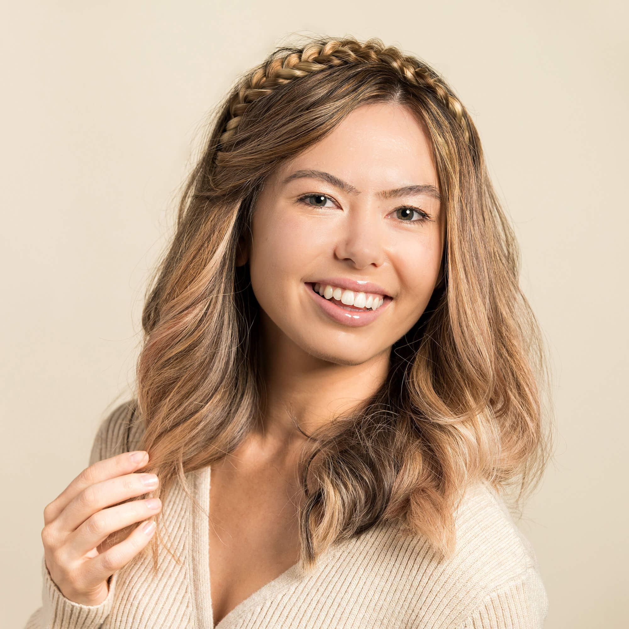 Lulu Two Strand - Braided Headband - Highlighted