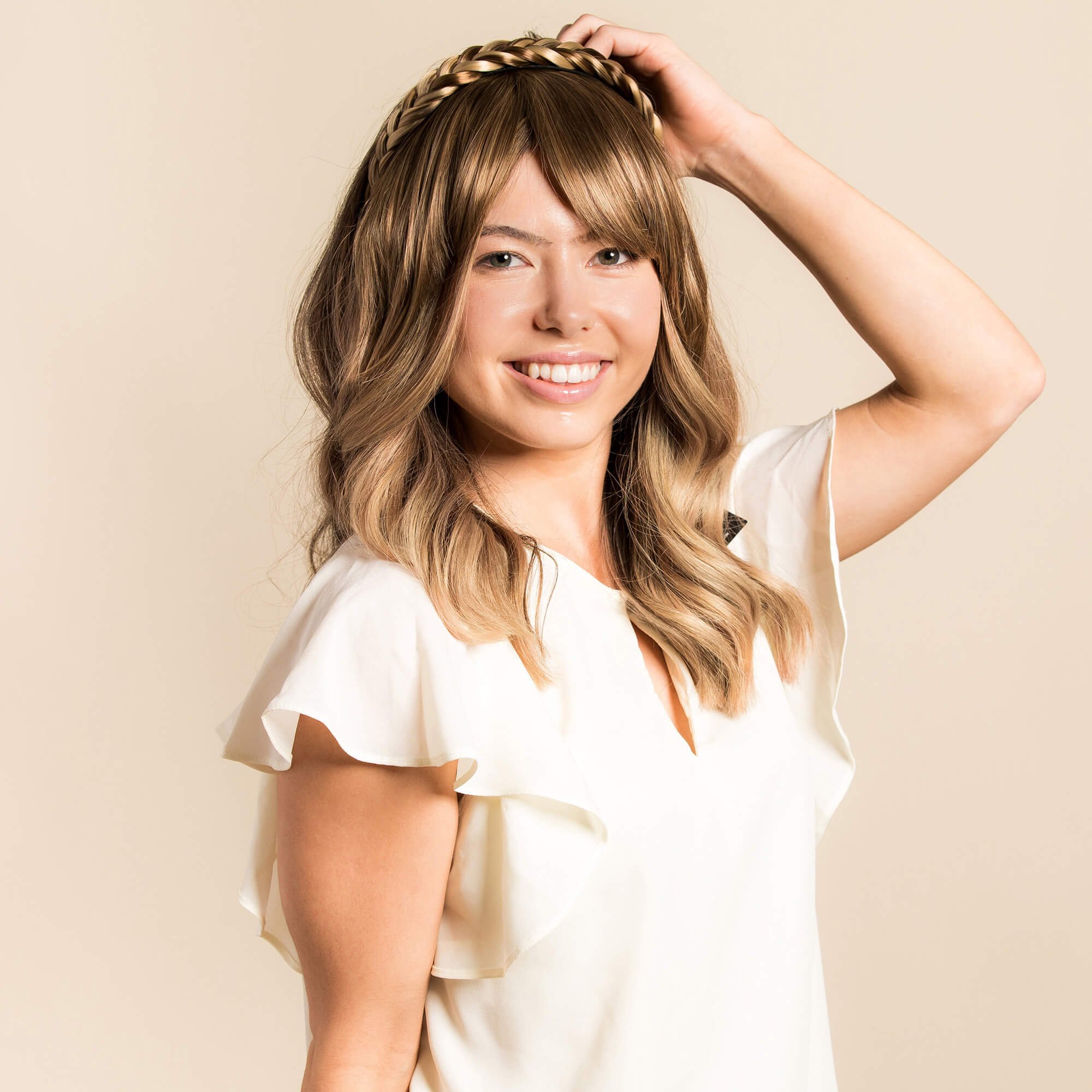 Lulu Two Strand - Braided Headband - Highlighted