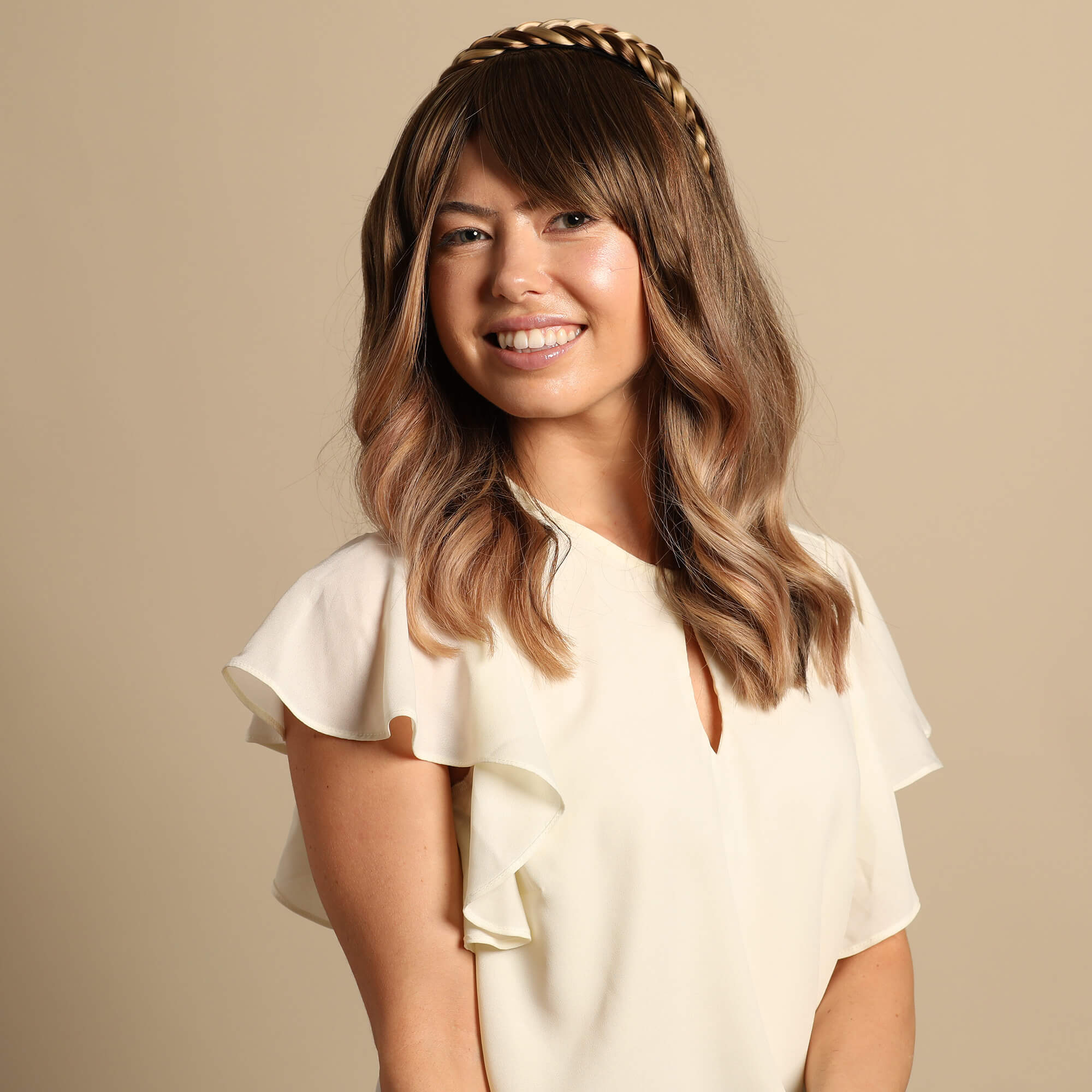 Lulu Two Strand - Braided Headband - Highlighted
