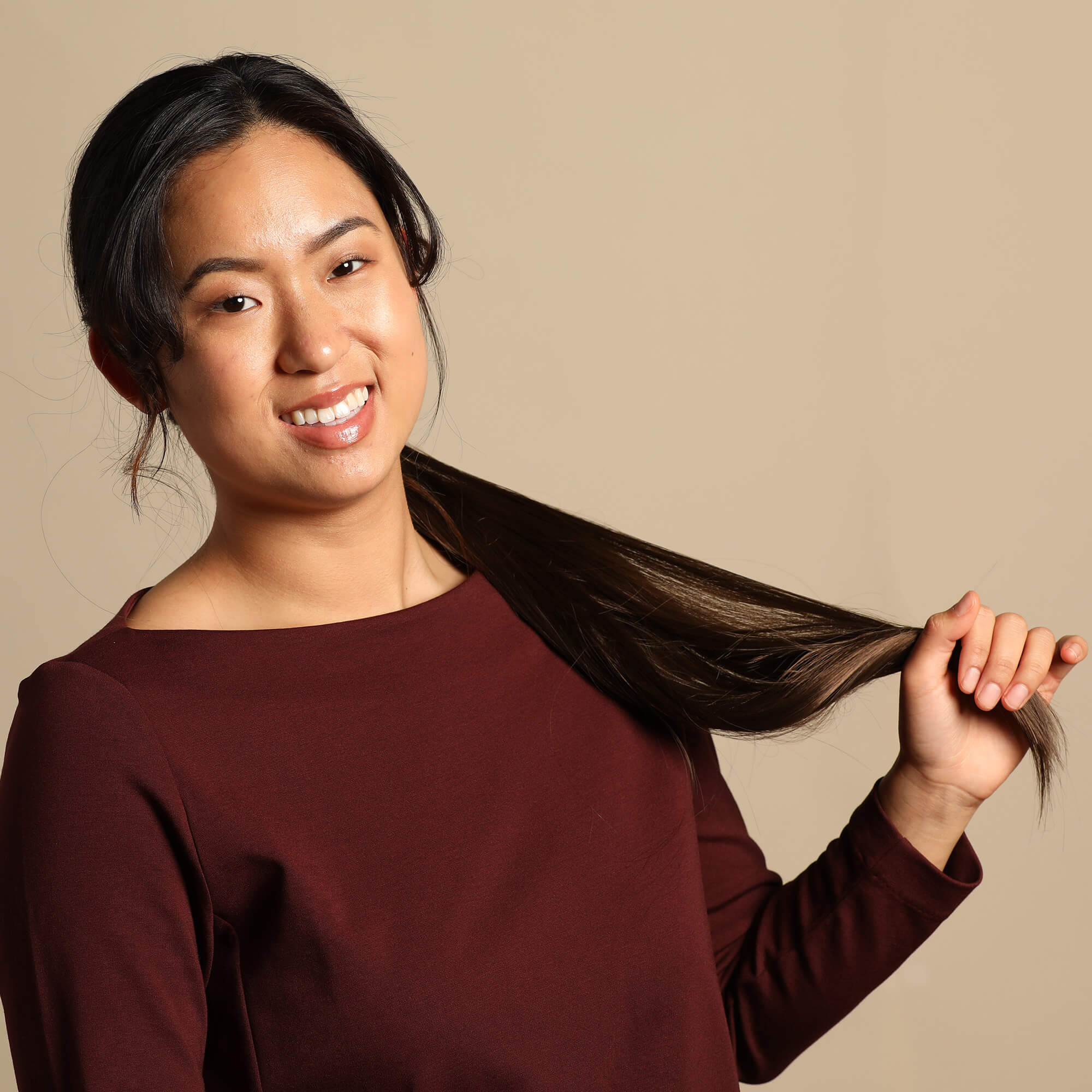 The Bree Ponytail Hair Extension - Dark Brown
